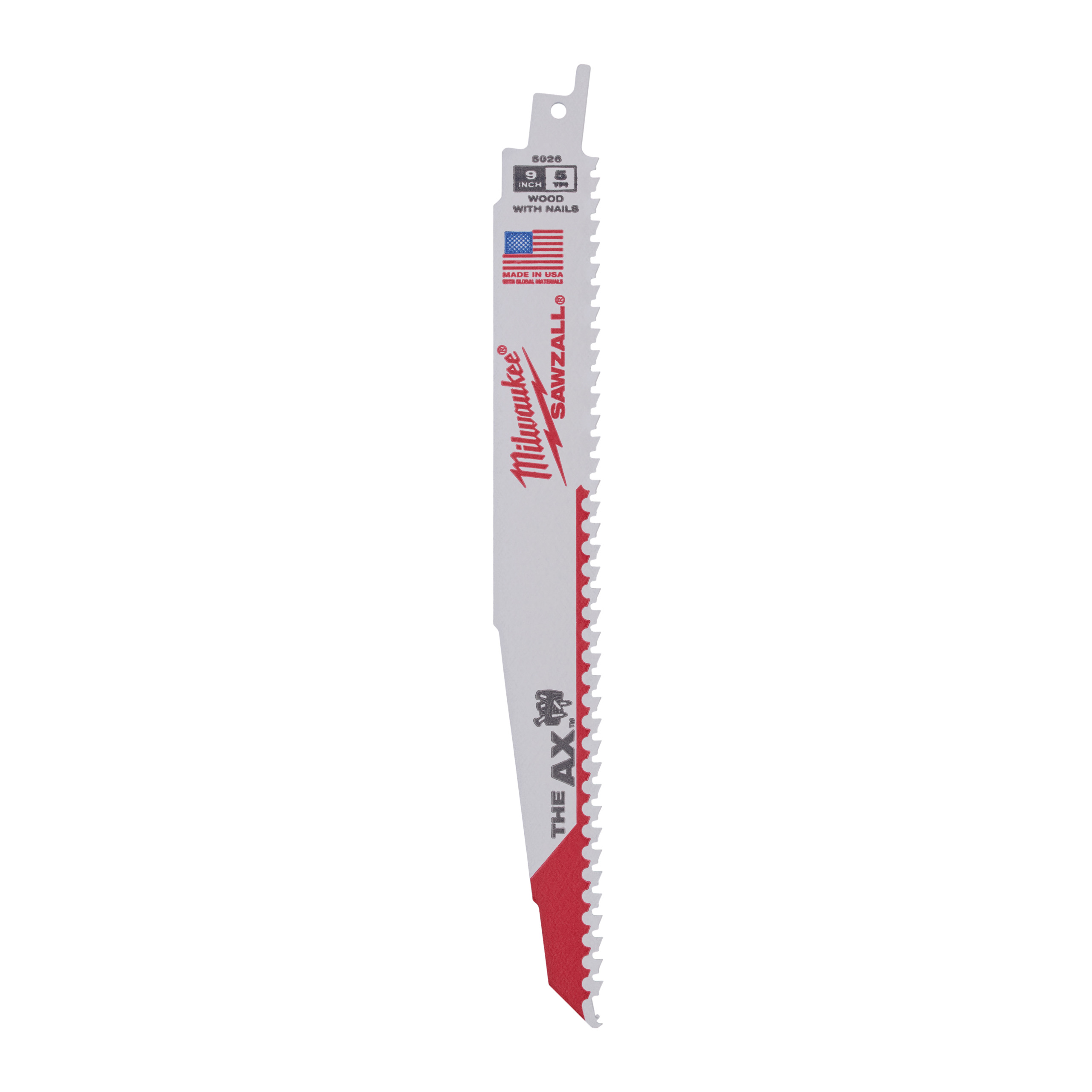 Wood with nails: Heavy duty AX™ carbide teeth demolition blades Sawzall Blade Demolition Set 5+1