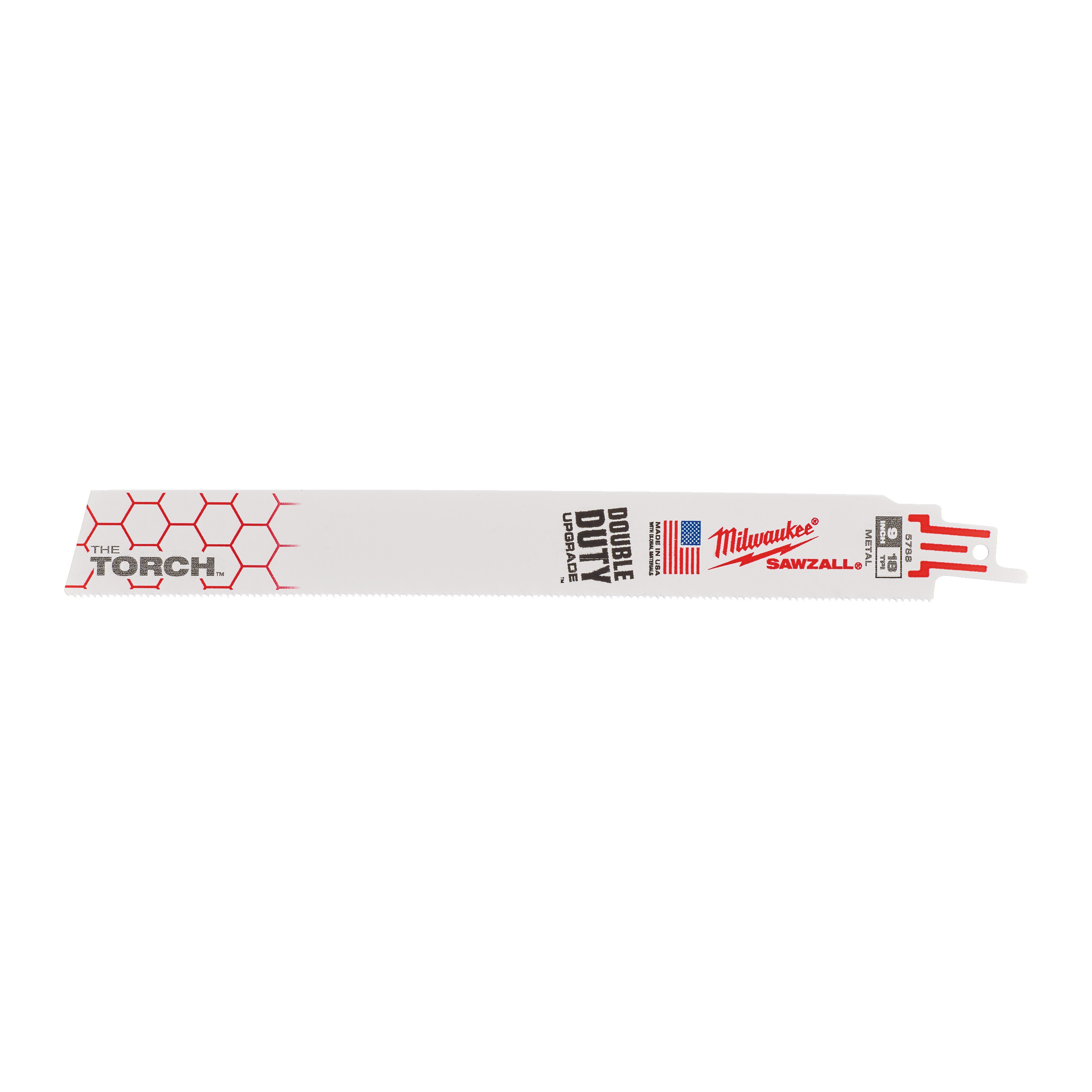 Metal: Heavy duty TORCH™ demolition blades TORCH 230 x 18 Tpi - 6pc