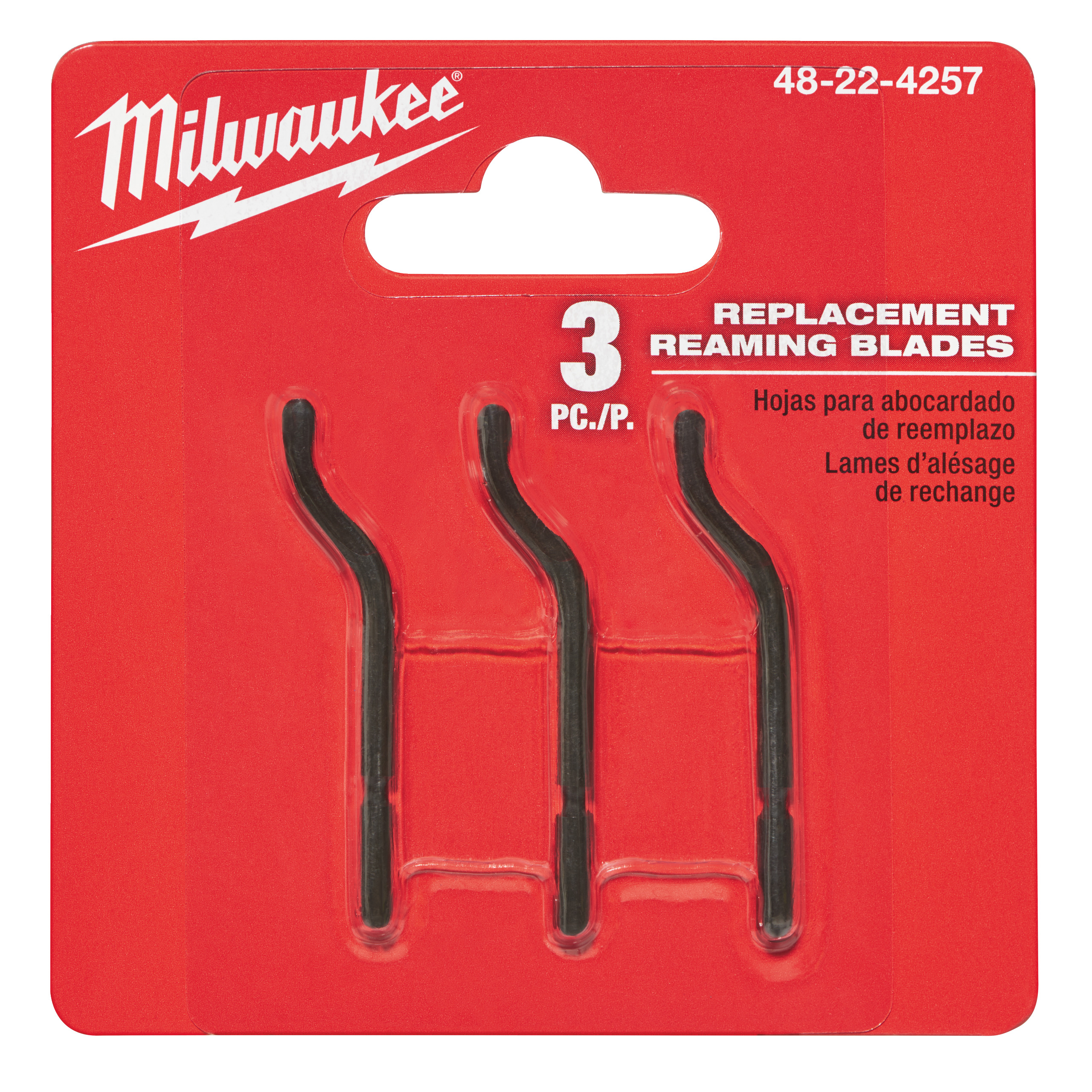 Milwaukee Reaming Blades - 3 pcs 48224257