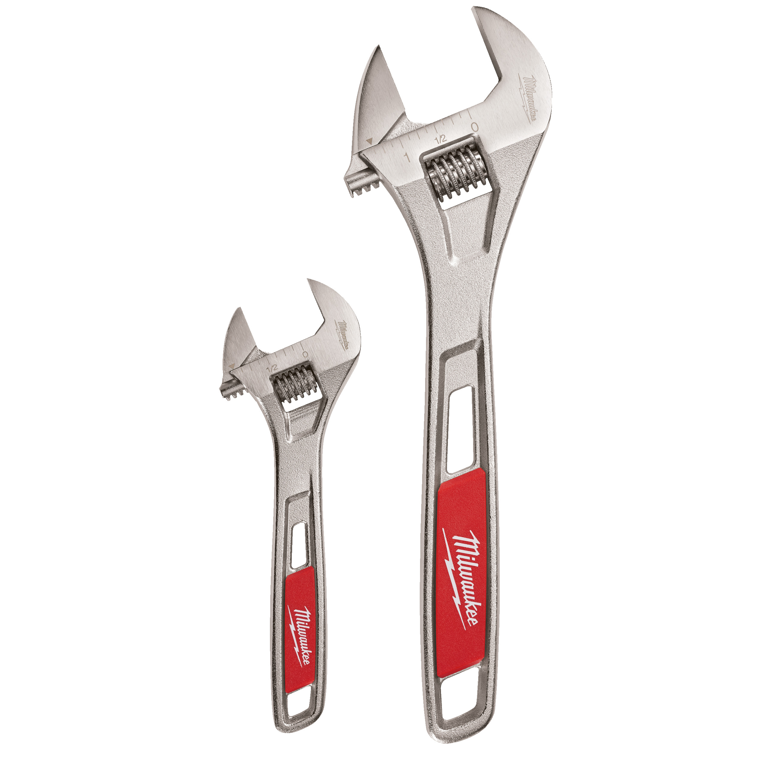 Milwaukee Adjustable Wrench Twin Pack 48227400