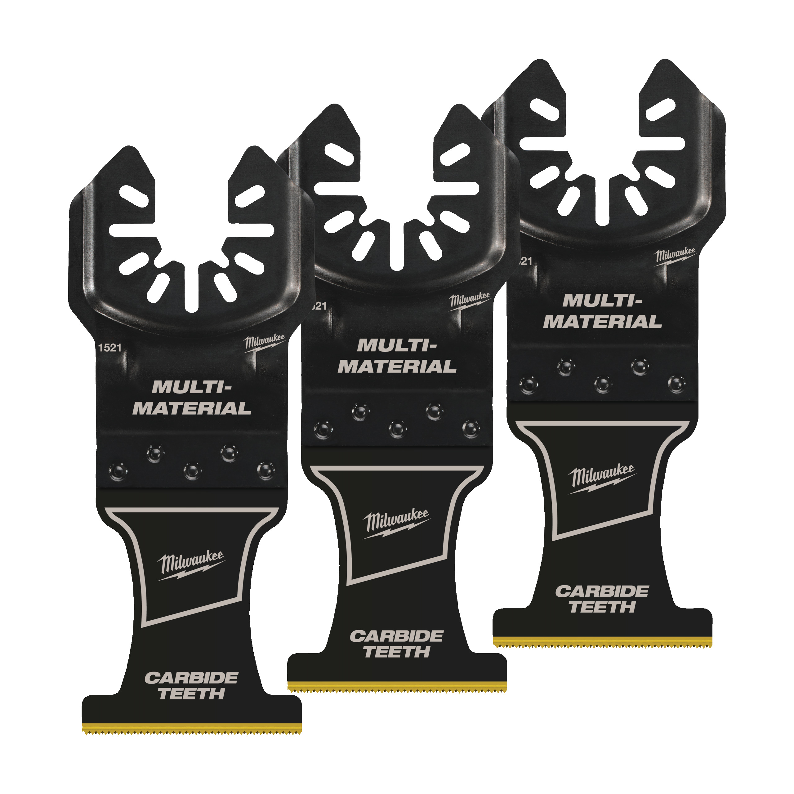 Multi-tool accessories - OPEN-LOK multi material blades Multi-Mat blade Ti. Carbide 35mm - 3 pc