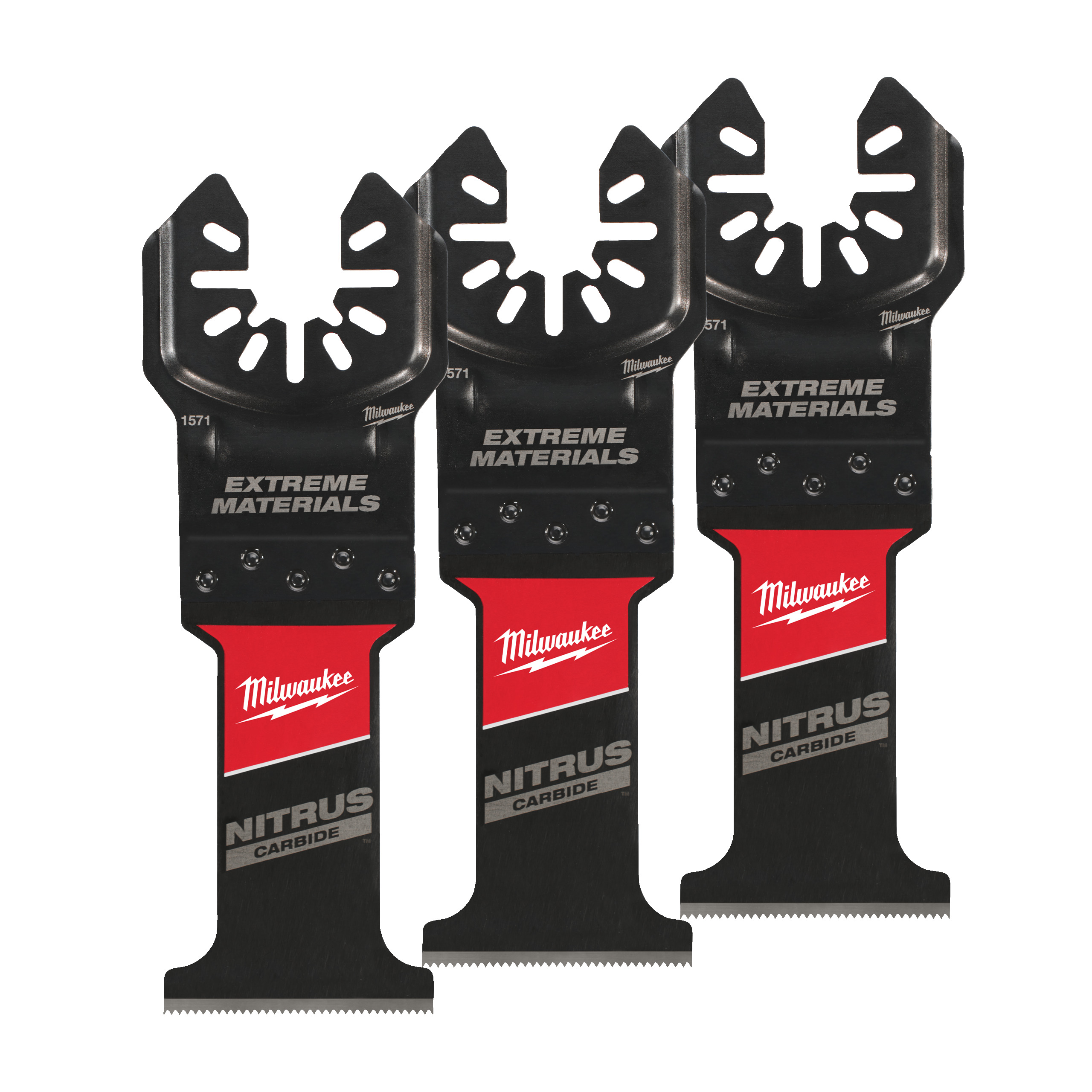 Multi-tool accessories - OPEN-LOK multi material blades Multi-Mat blade Nit.Carbide 35mm - 3 pc