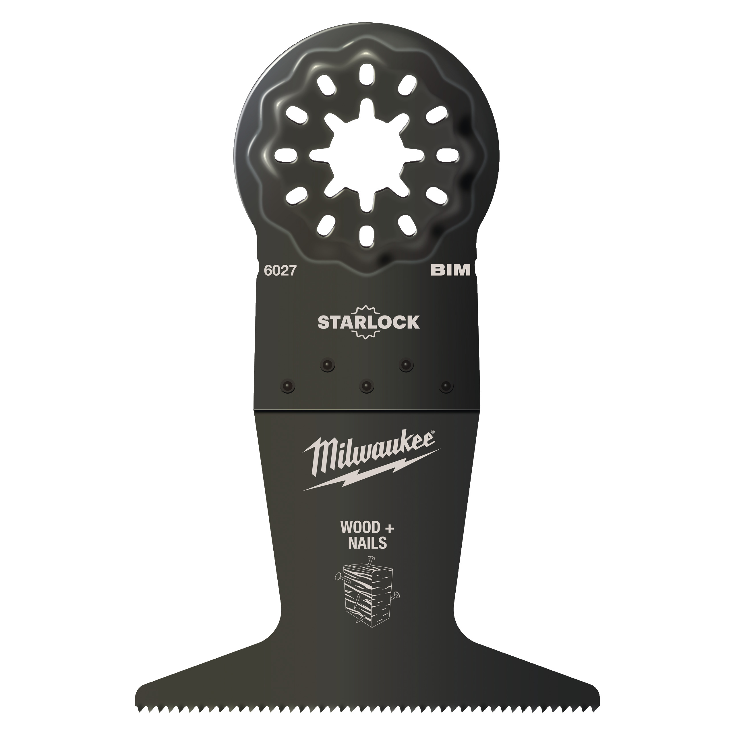 Multi material cutting blades Wood & Nails Bi-Metal 65mm Plunge Blade - 1pc
