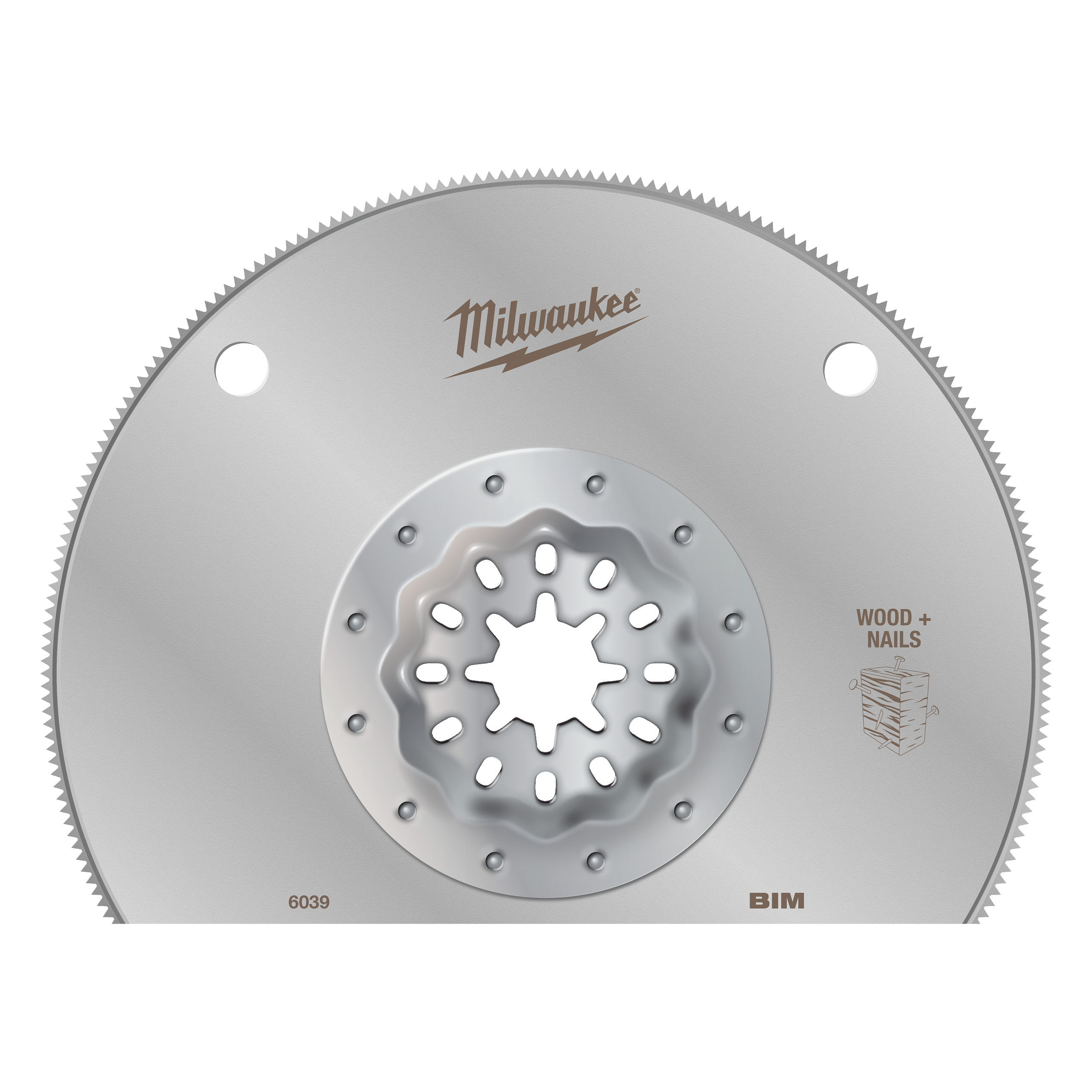 Multi material cutting blades Wood & Metal Bi-Metal 100mm Segmented Blade - 1pc