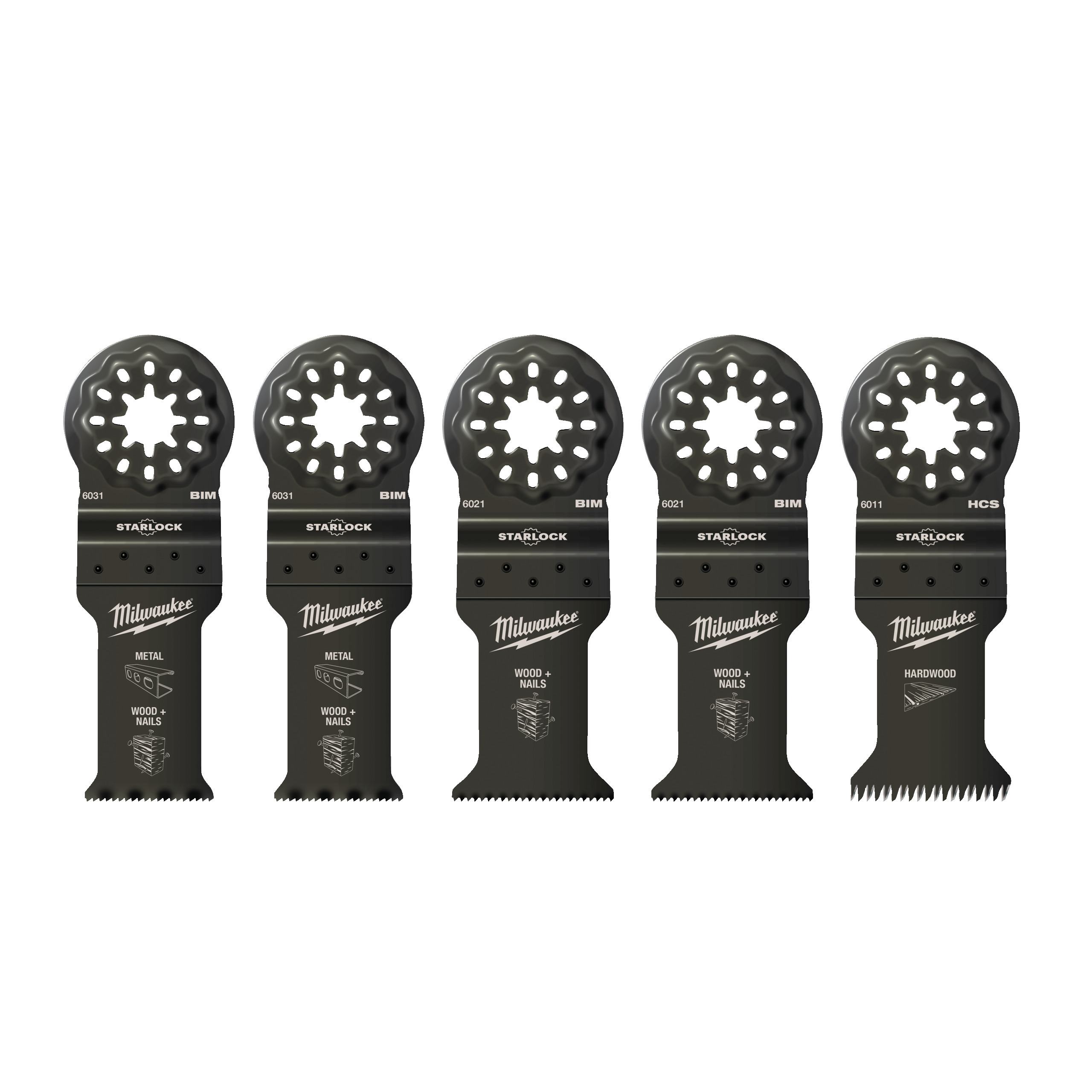 Multi-tool sets Wood & Metal Set - 5 pc
