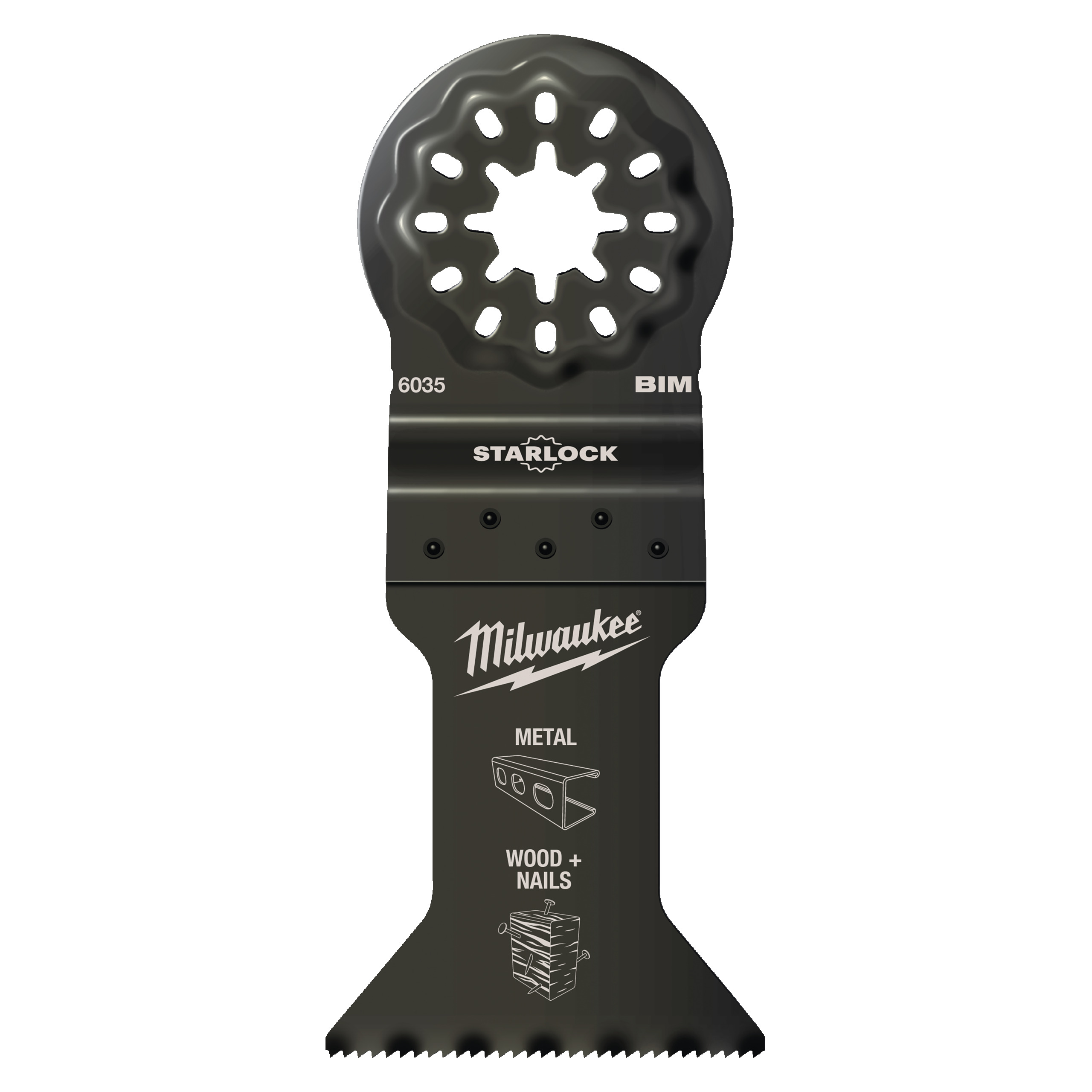 Multi material cutting blades Wood & Nails Bi-Metal 65mm Plunge Blade -50pc