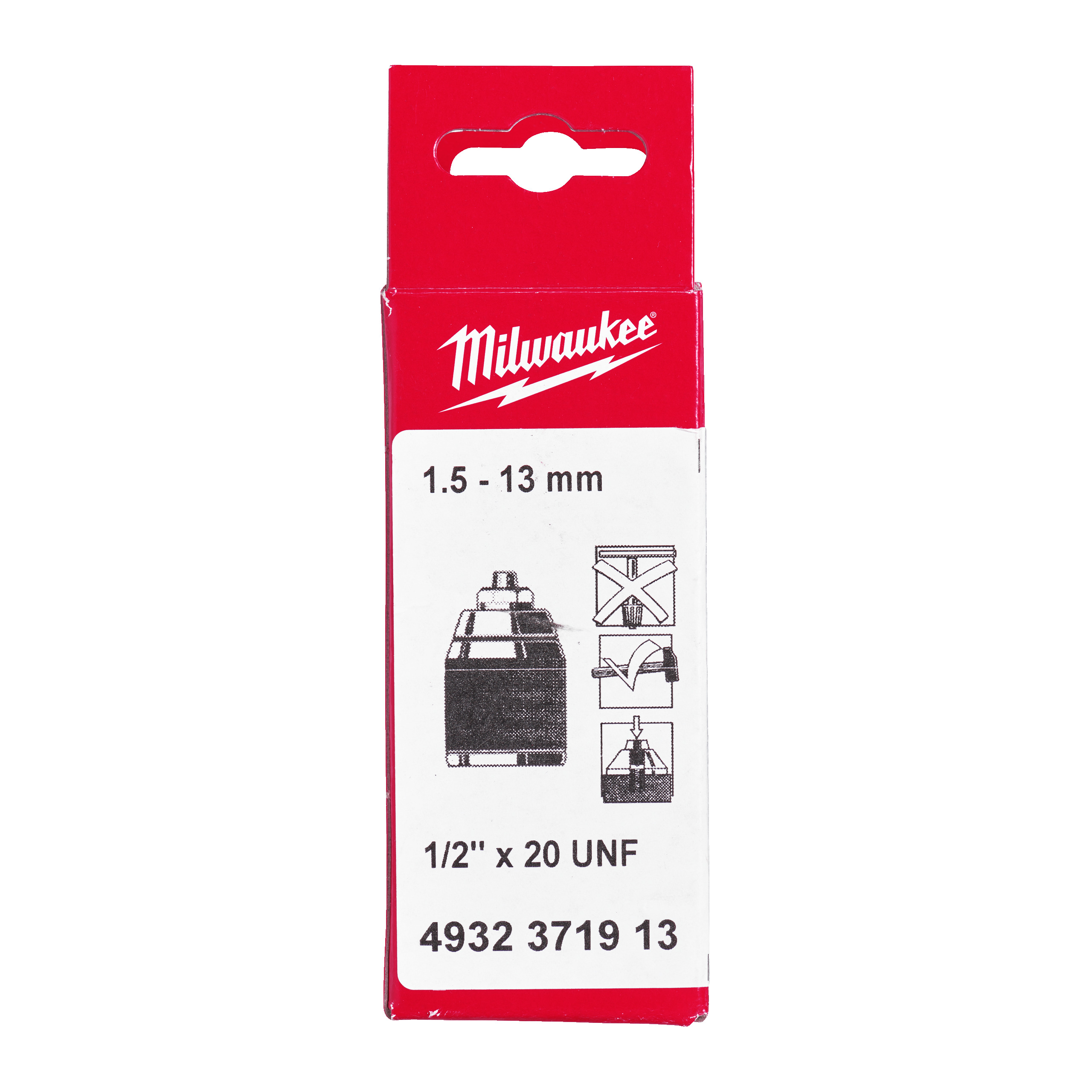 MILWAUKEE FIXTEC 1,5-13MM pikaistukka - Milwaukee varaosat - 4932371913 - 2