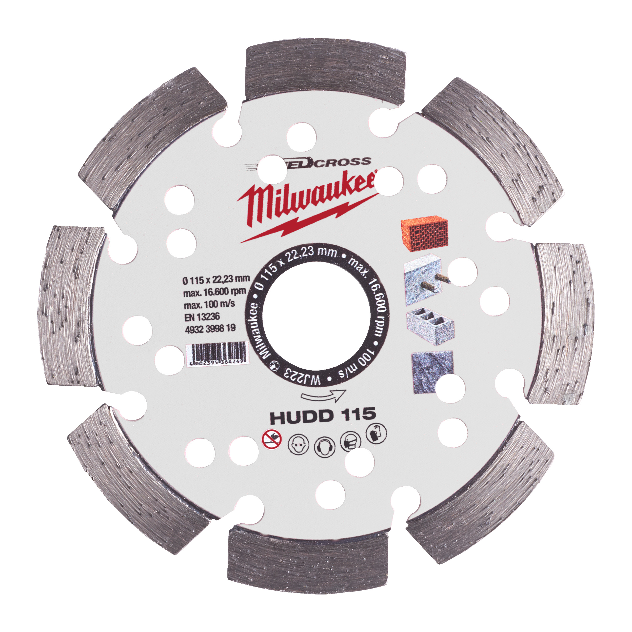 Speedcross HUDD HUDD 115 mm - 1 pc