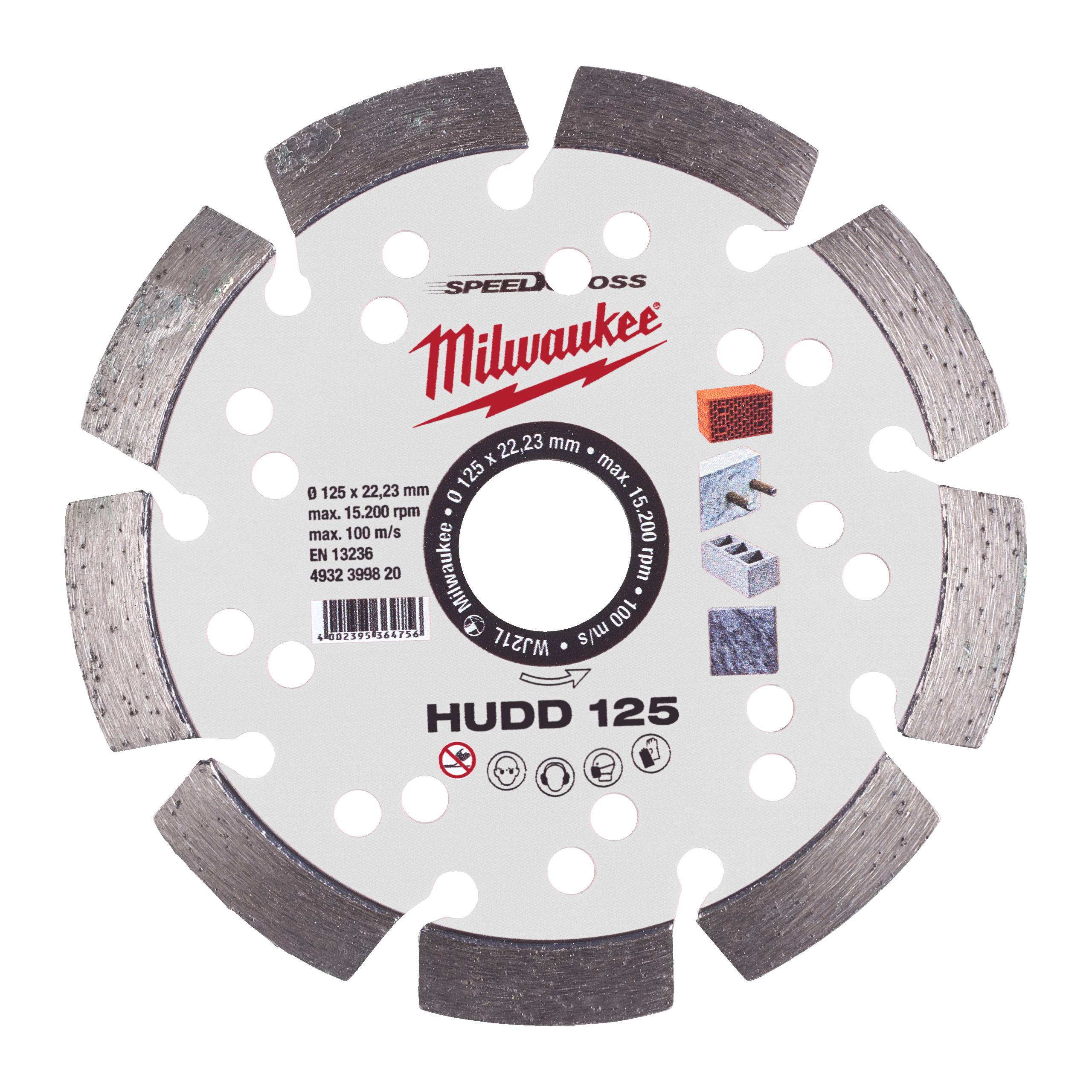 Speedcross HUDD HUDD 125 mm - 1 pc