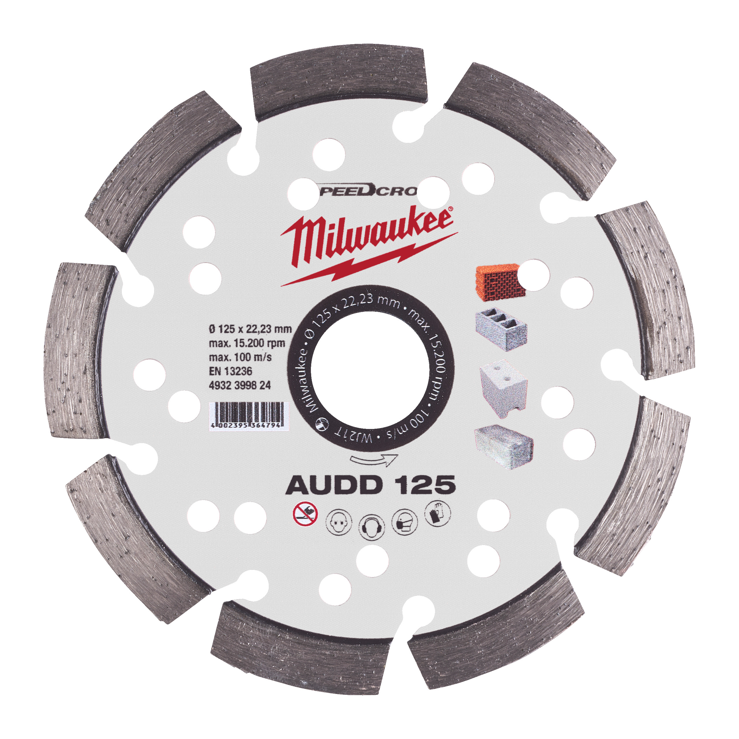 Speedcross AUDD AUDD 125 mm - 1 pc