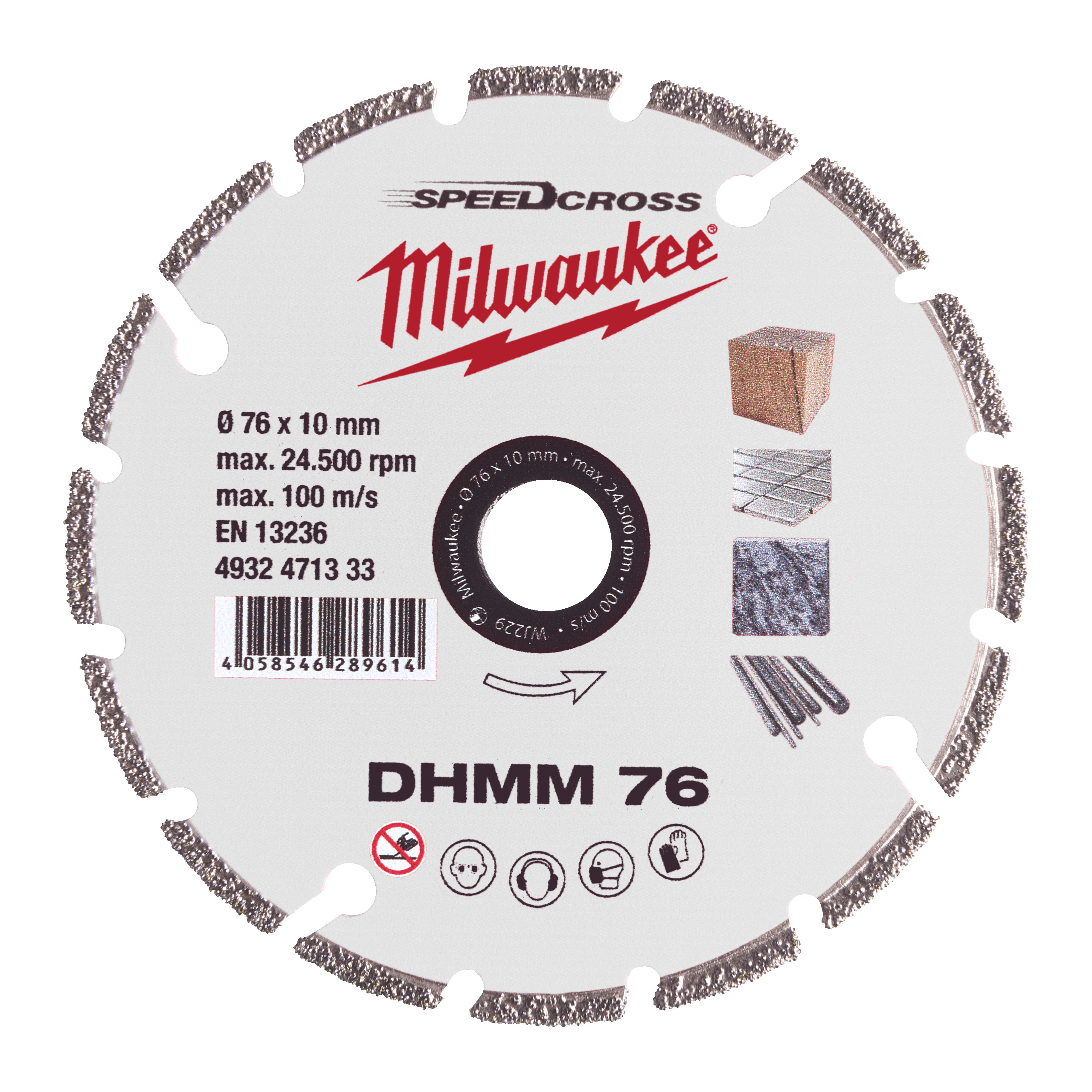 Speedcross DHMM Diamond Multi Material Blade 76 - 1 pc