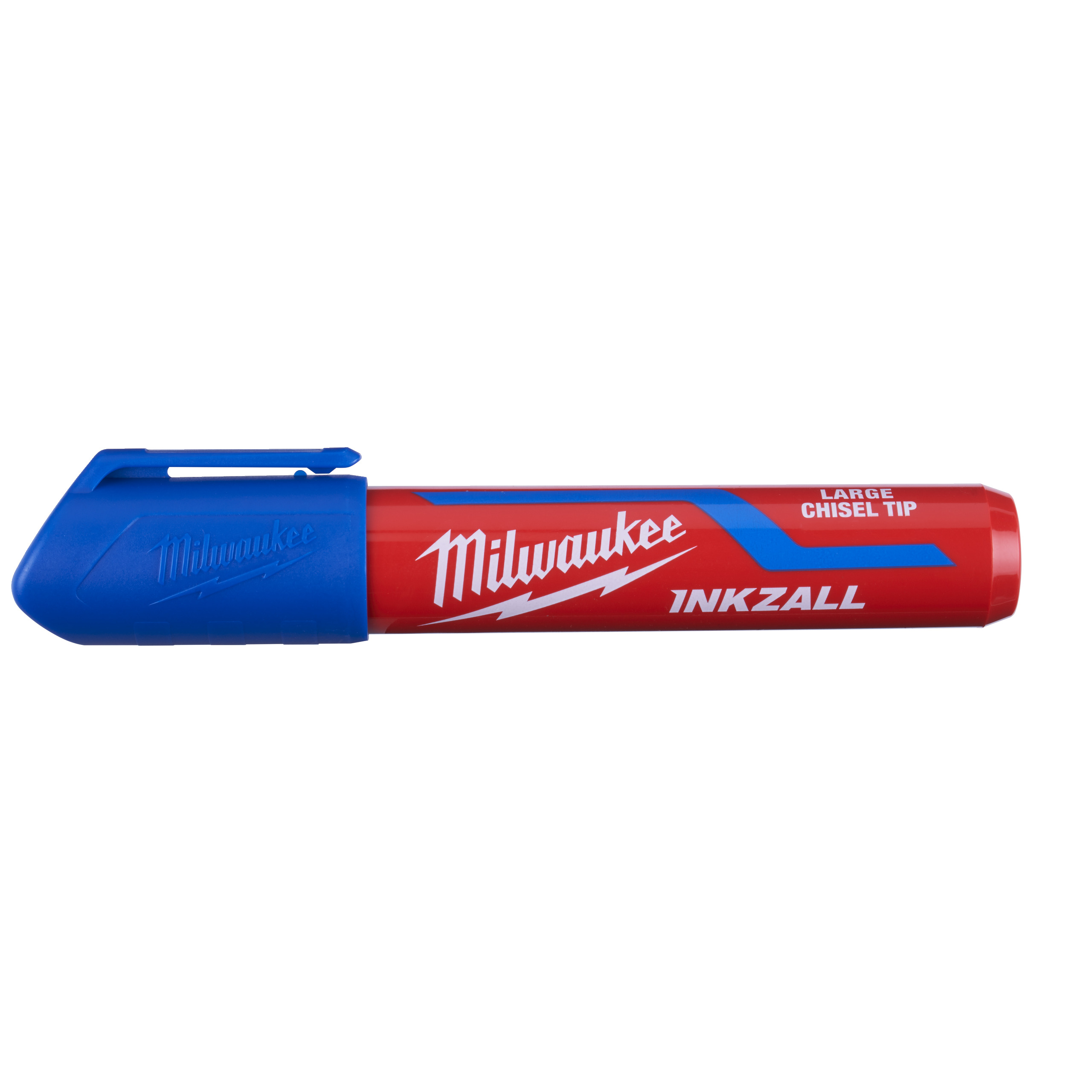 Milwaukee INKZALL Blue L Chisel Tip Marker 4932471557