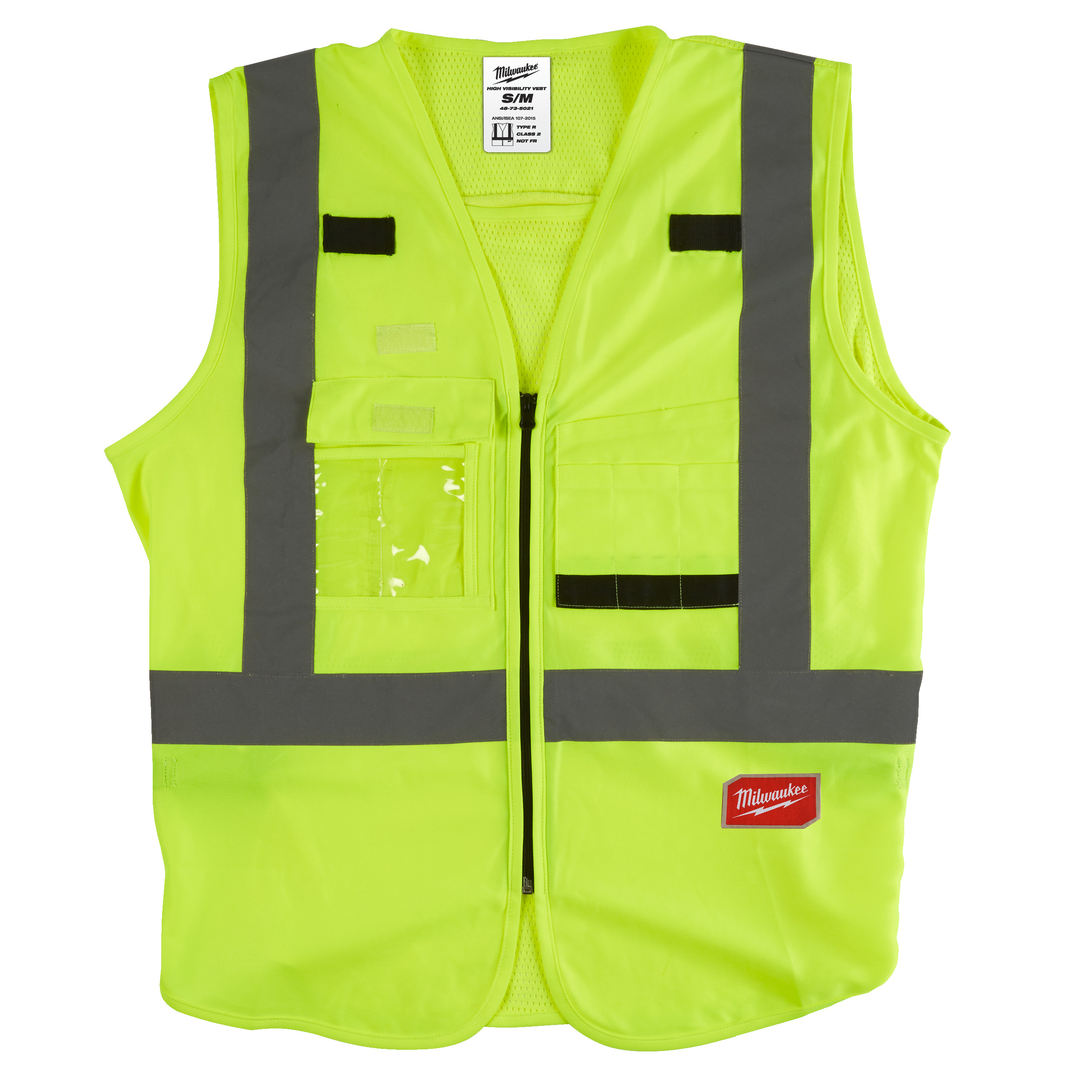 High-visibility vest - High-Visibility Vest Yellow - S/M