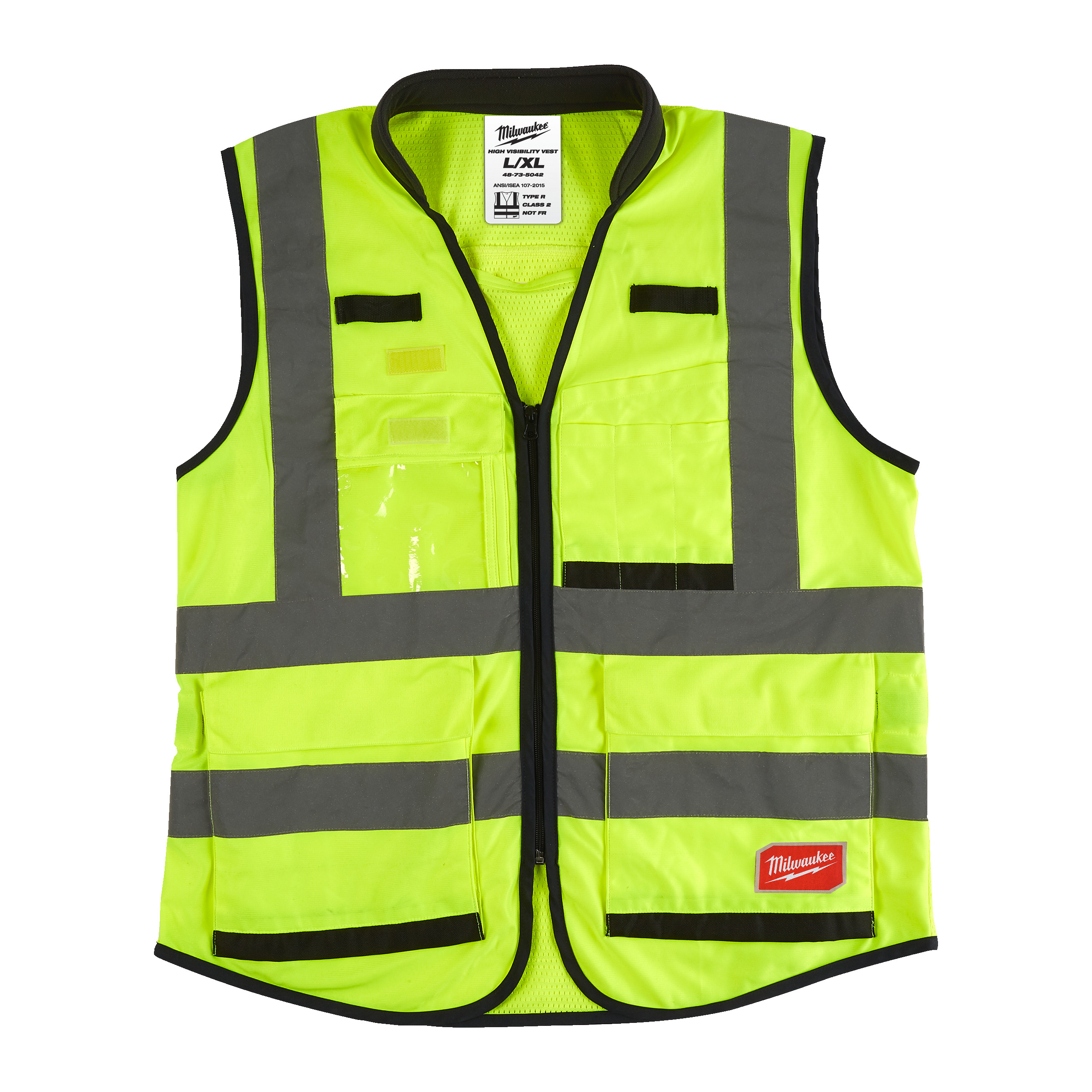 Premium high-visibility vest - Premium High-Visibility Vest Yellow - L/XL