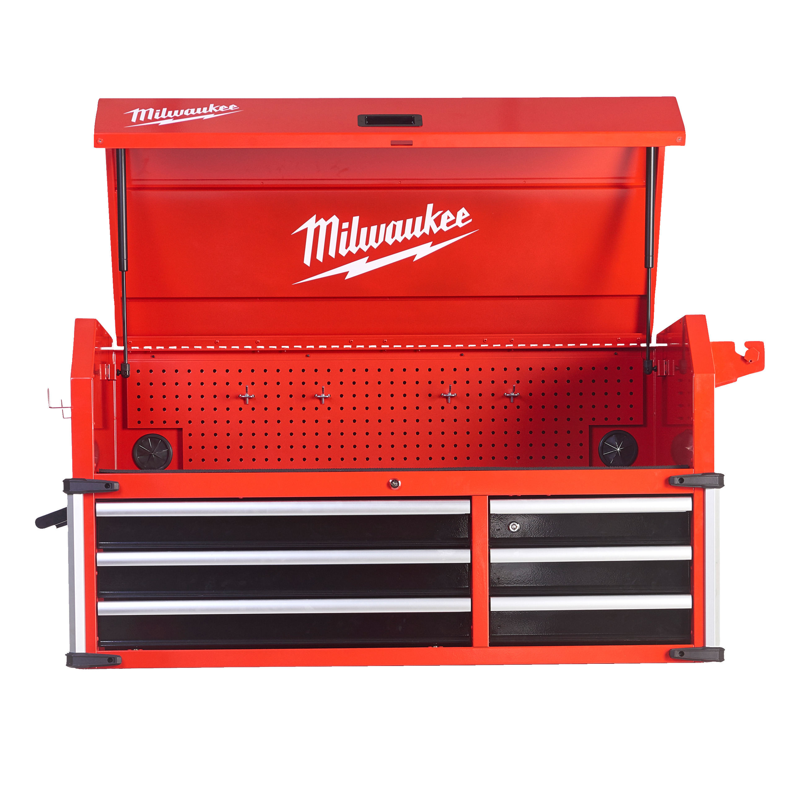 TOOLGUARD™ 46″ / 117 cm high capacity 6-drawer steel storage top chest STC46-1