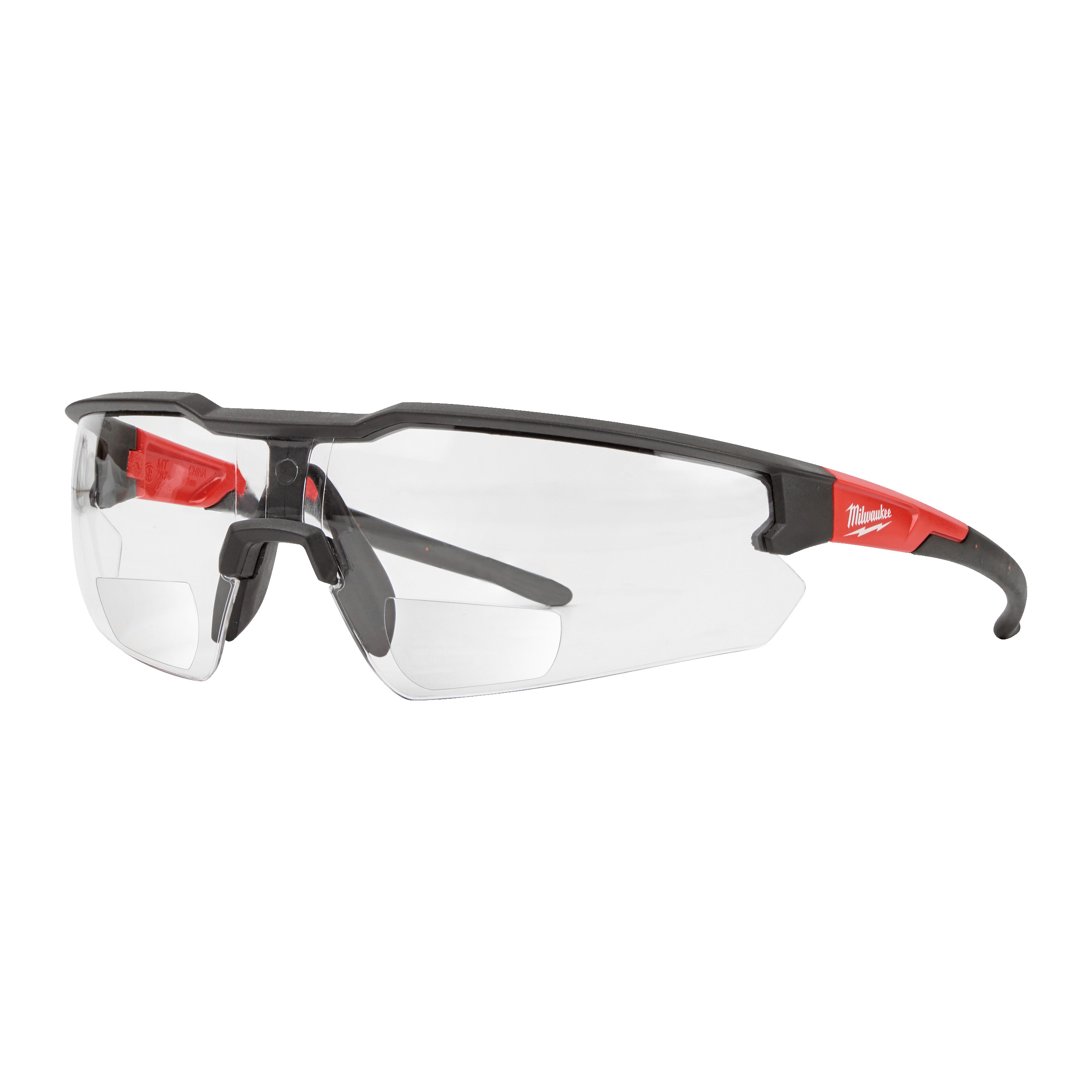 Magnified safety glasses - Clear Safety Glasses (+2.0) - 1pc