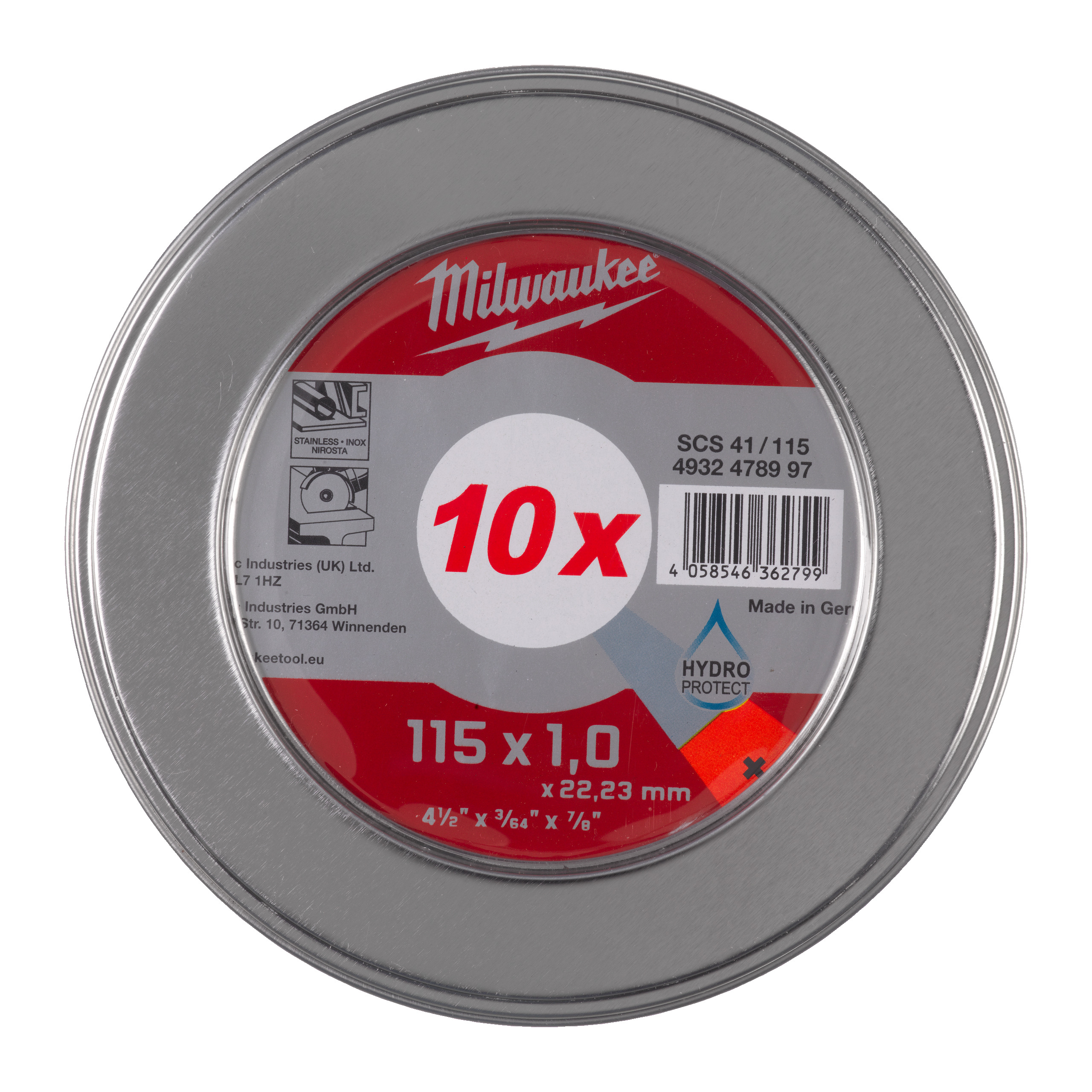 Produkt - Řezný kotouč PRO+ 115X1 - 10ks kov. box