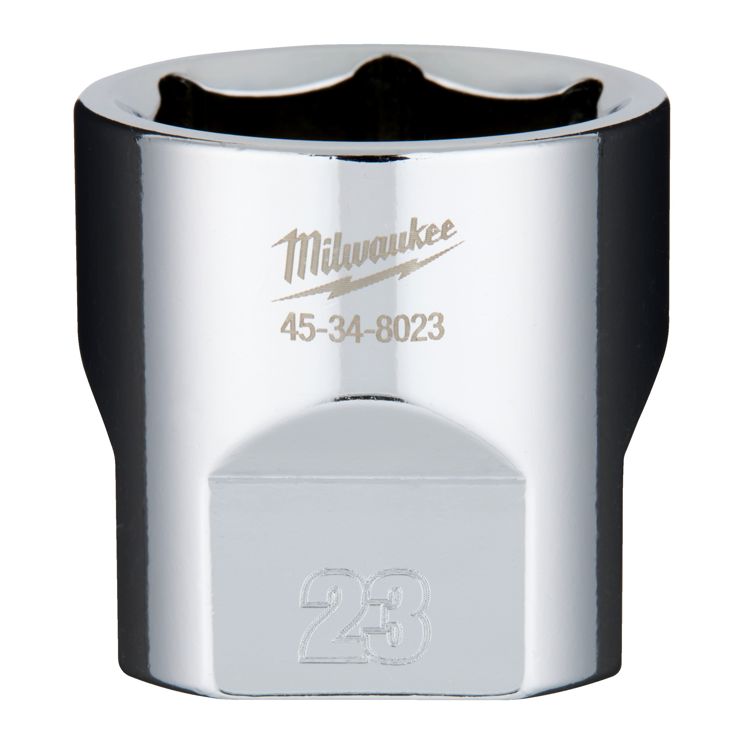 Milwaukee 3/8 Drive Socket Metric Standard - 23 mm 4932479999