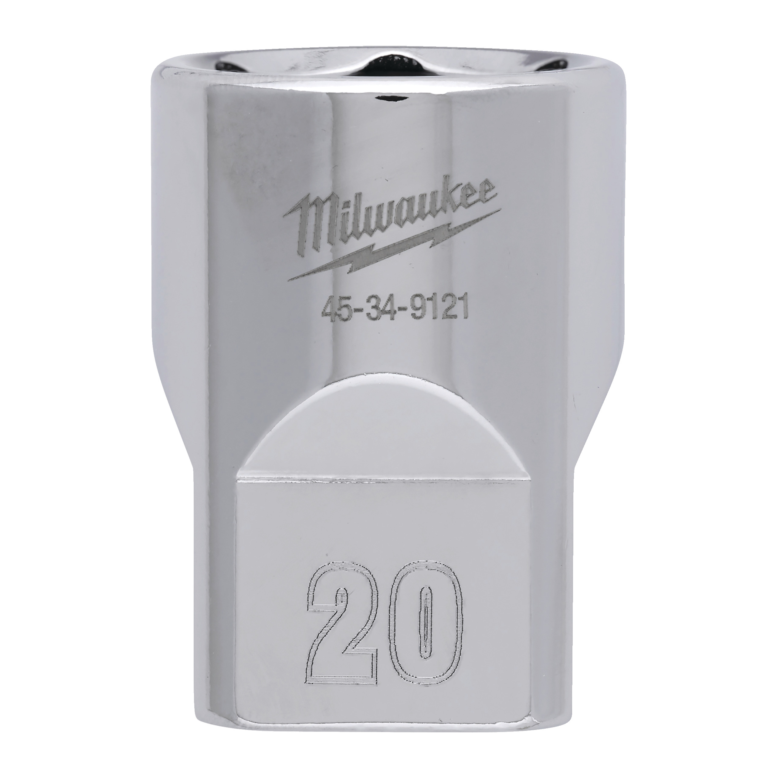 Milwaukee 1/2 Drive Socket Metric Standard - 20 mm 4932480018