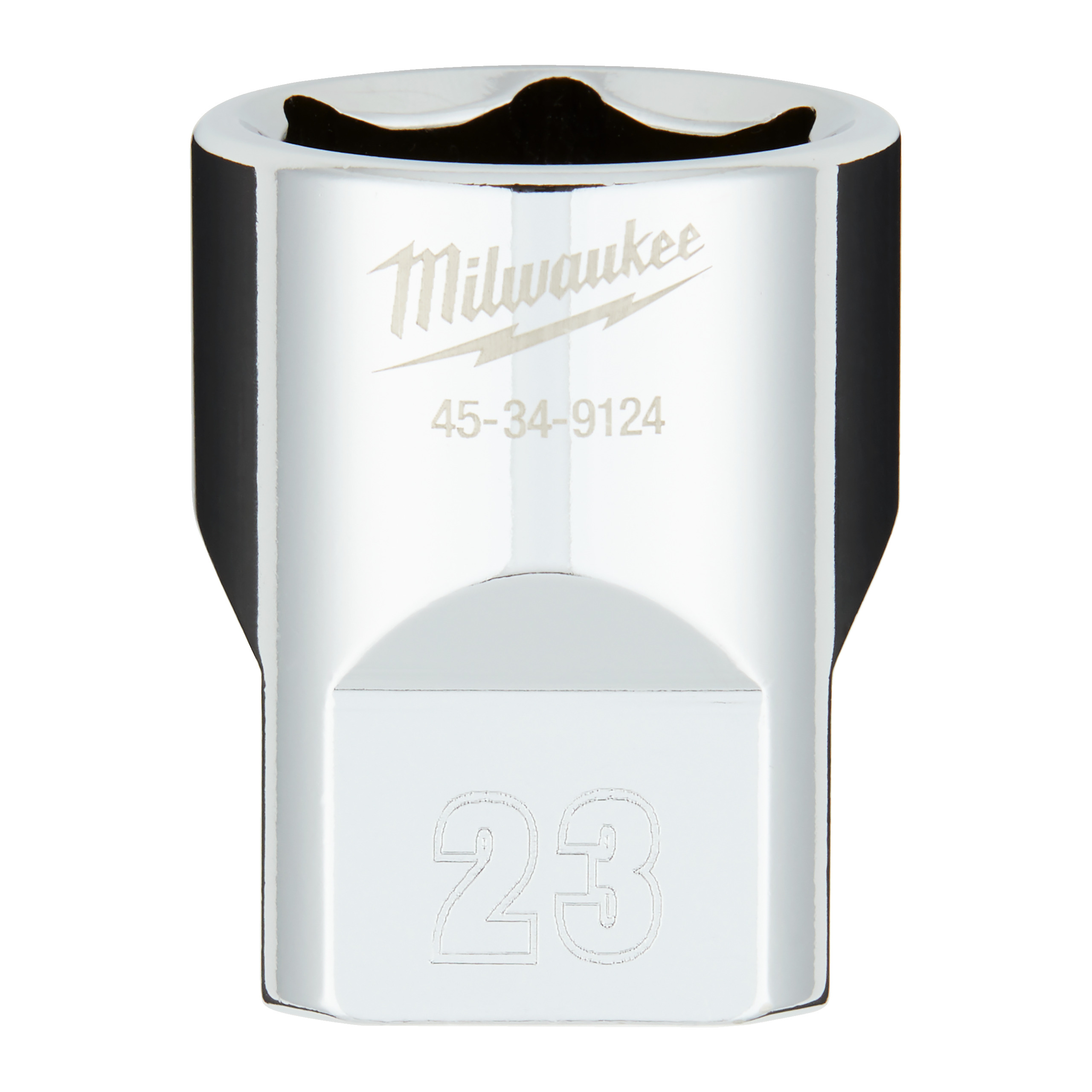 Milwaukee 1/2 Drive Socket Metric Standard - 23 mm 4932480021