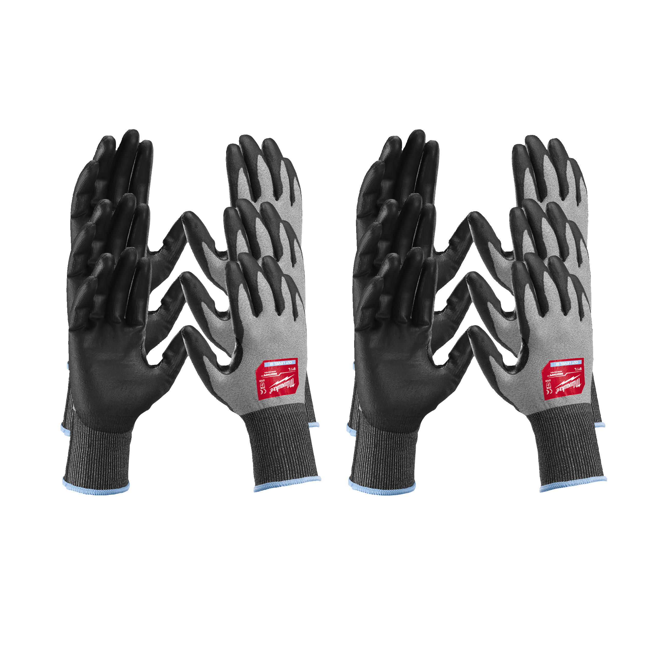 Hi-Dex Cut B Gloves - Pack Hi-Dex Cut B Gloves - 8/M - 12pc