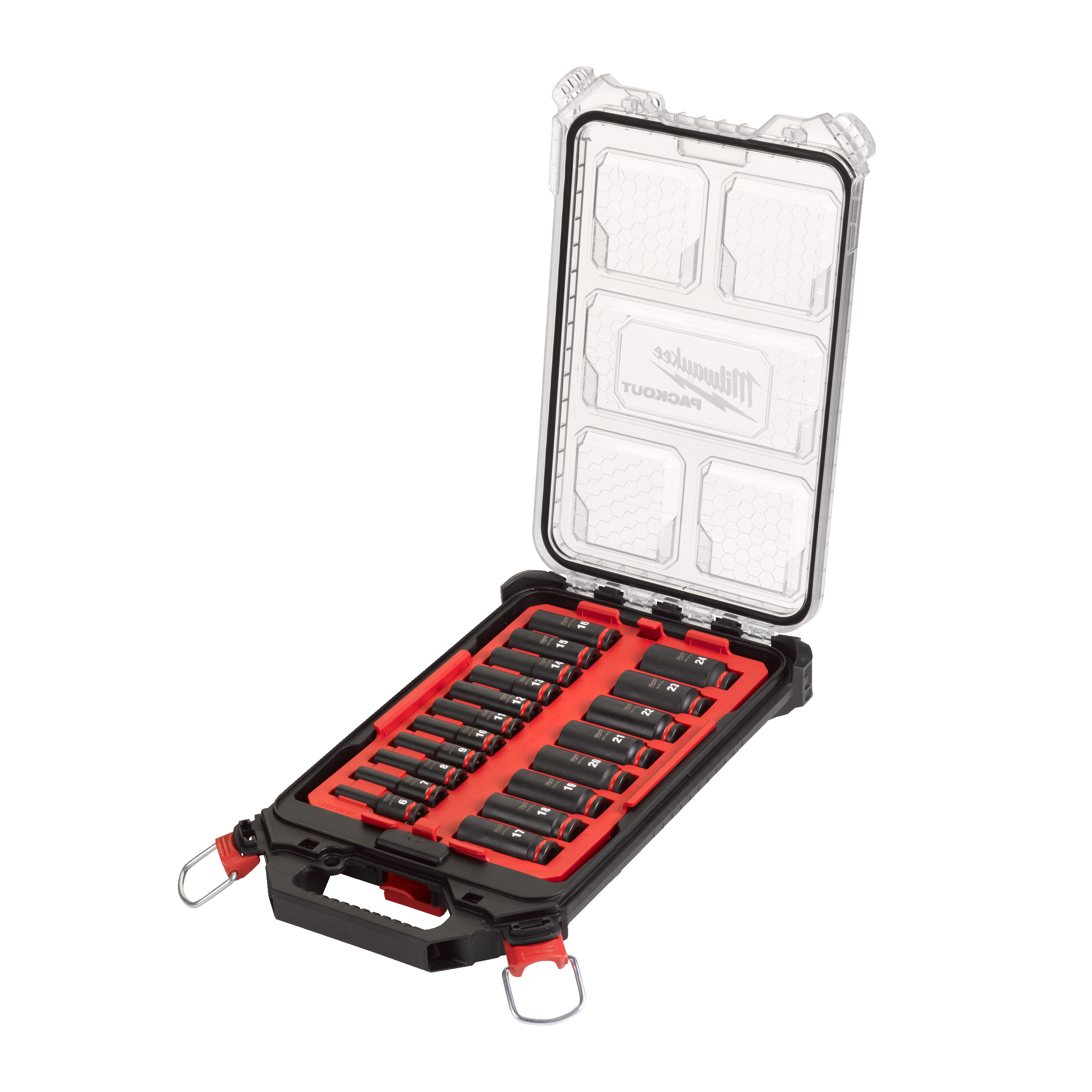 SHOCKWAVE™ IMPACT DUTY impact sockets - 3/8" Packout impact socket set - 19 pc