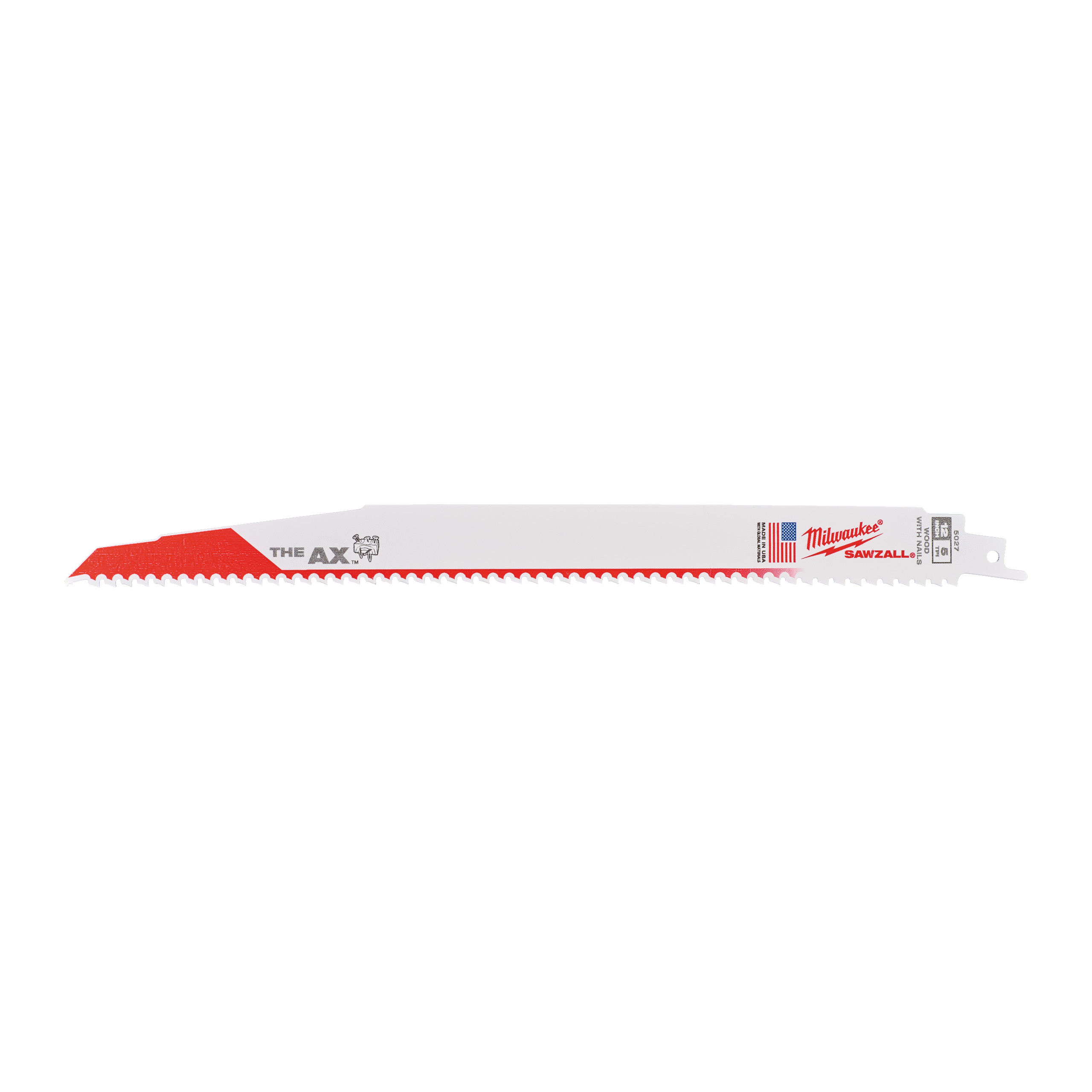 Wood with nails: Heavy duty AX™ demolition blades Sawzall Blade AX + Box 1 - 16 pc