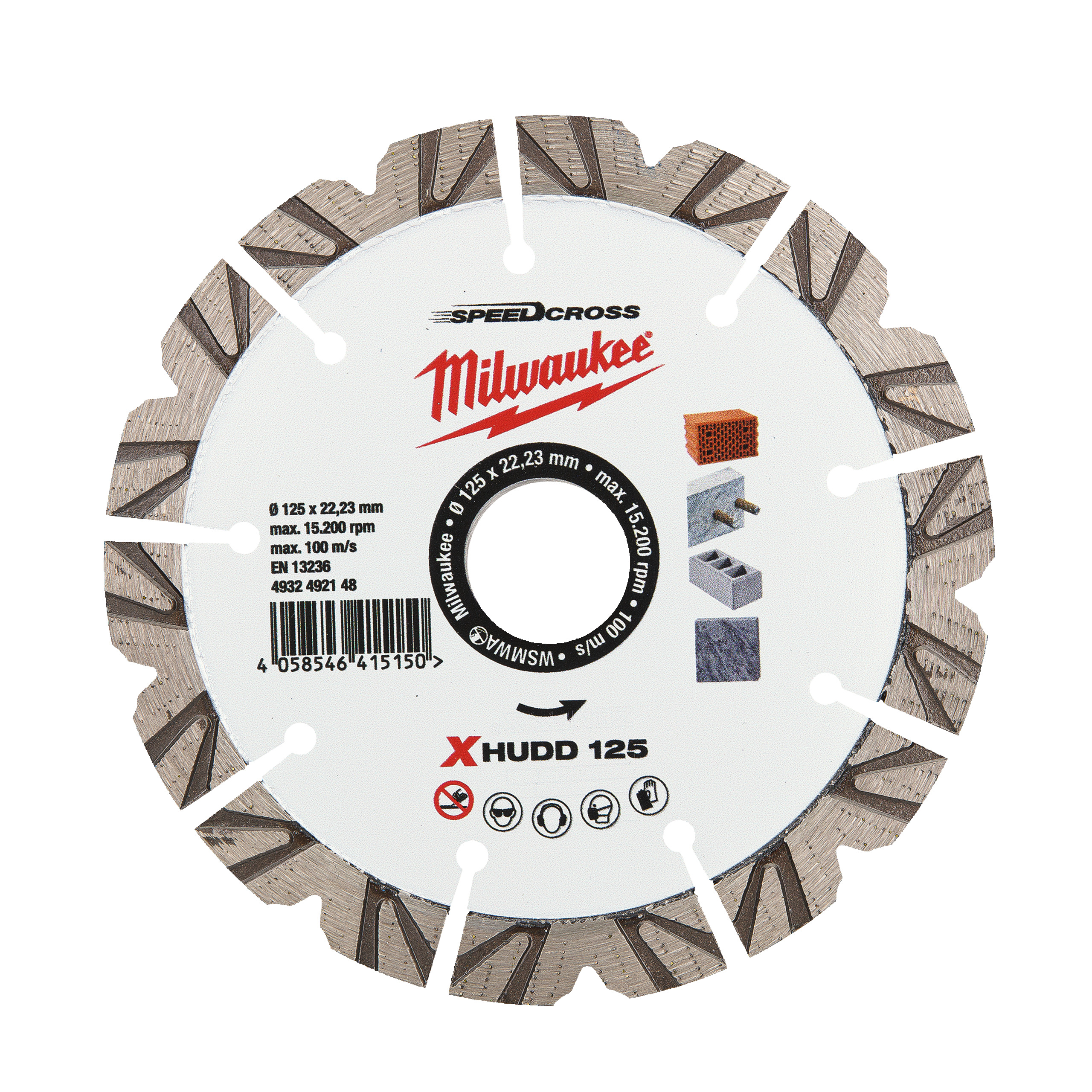 Premium Speedcross XHUDD XHUDD 125 mm - 1 pc