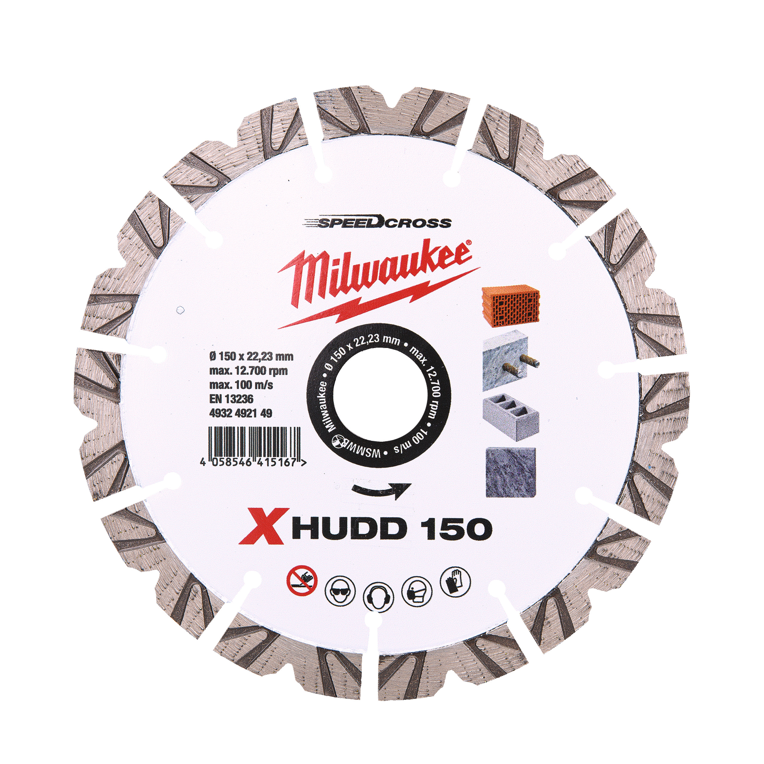 Premium Speedcross XHUDD XHUDD 150 mm - 1 pc