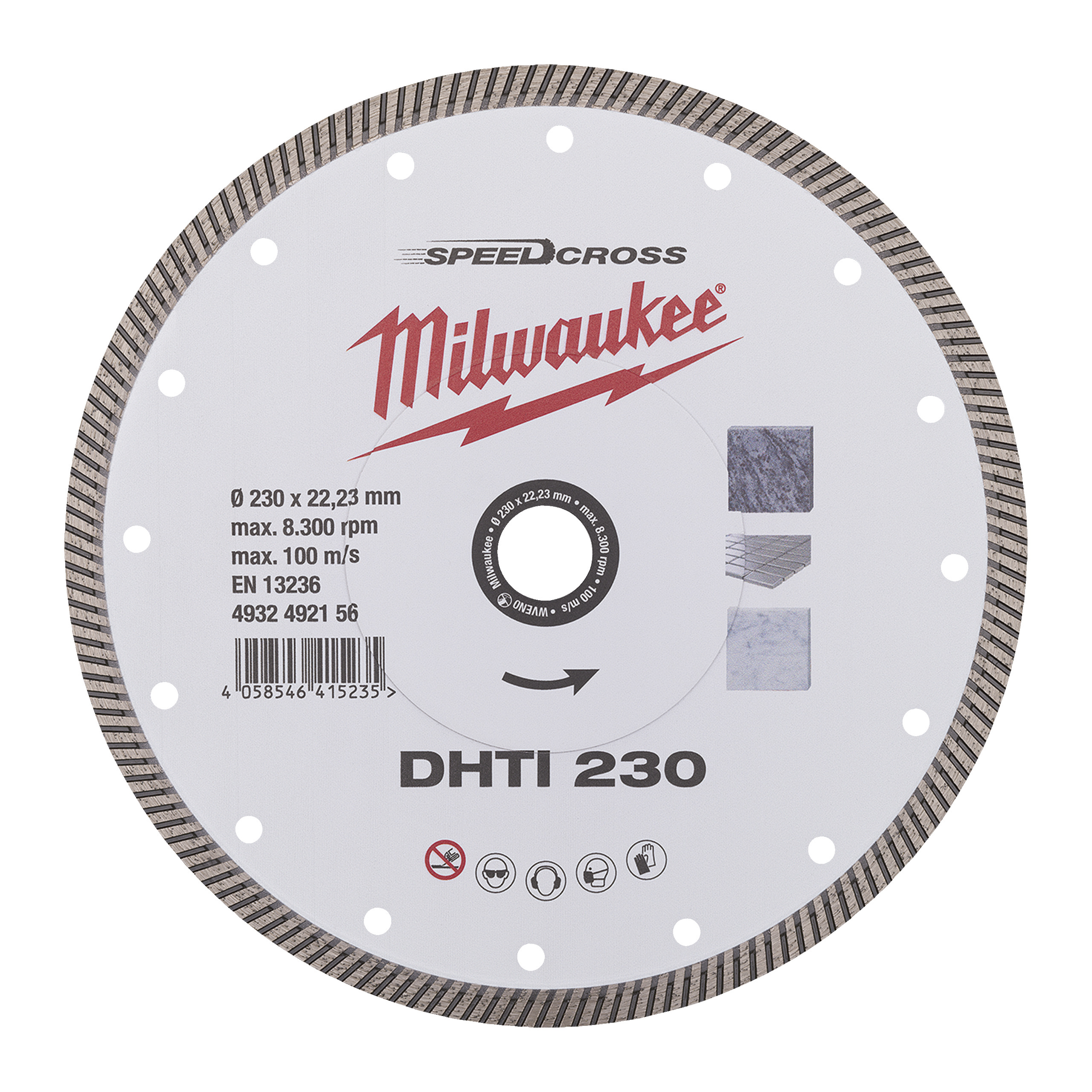 Speedcross DHTi Speedcross DHTI 230 mm - 1 pc