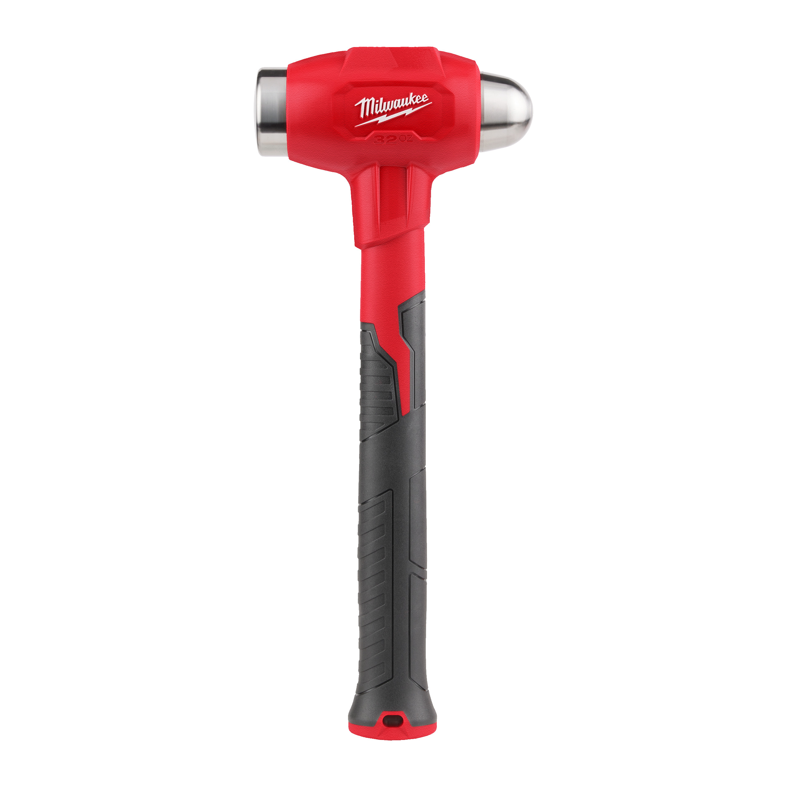 Dead blow ball peen hammer