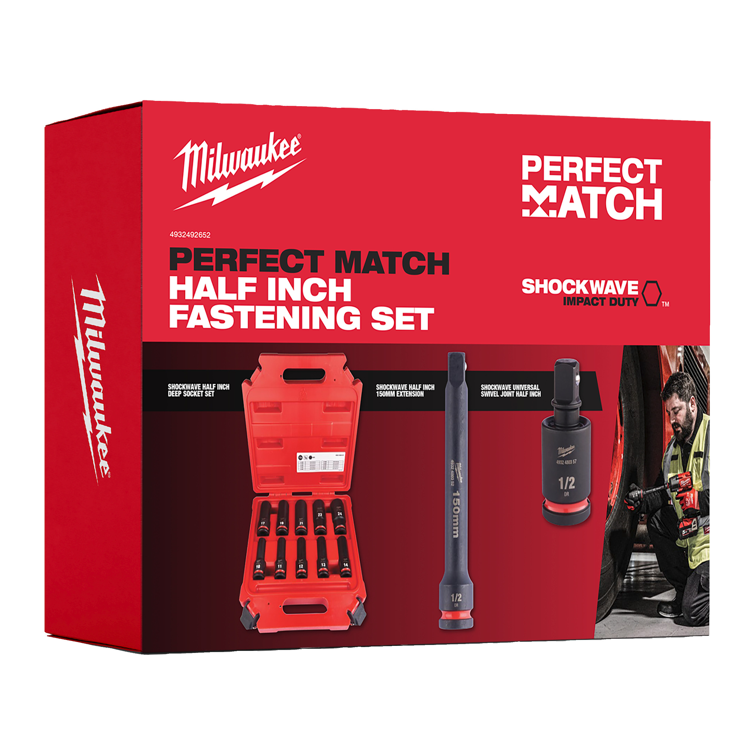 SHOCKWAVE™ IMPACT DUTY impact sockets - Perfect match deal socket