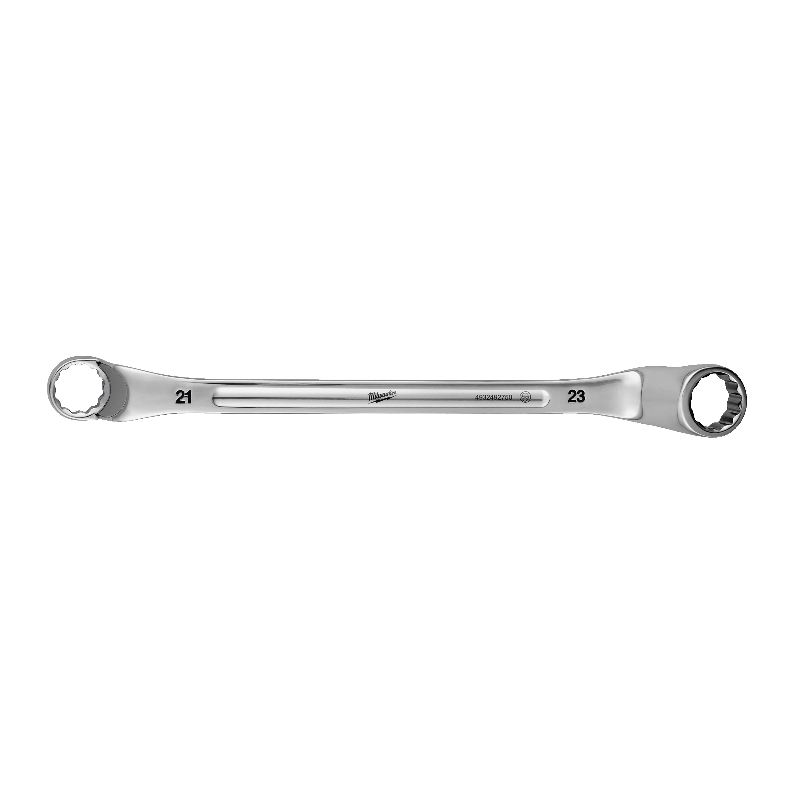 Produkt - Vyhnutý obojstranný očkový kľúč 75°  21x23mm