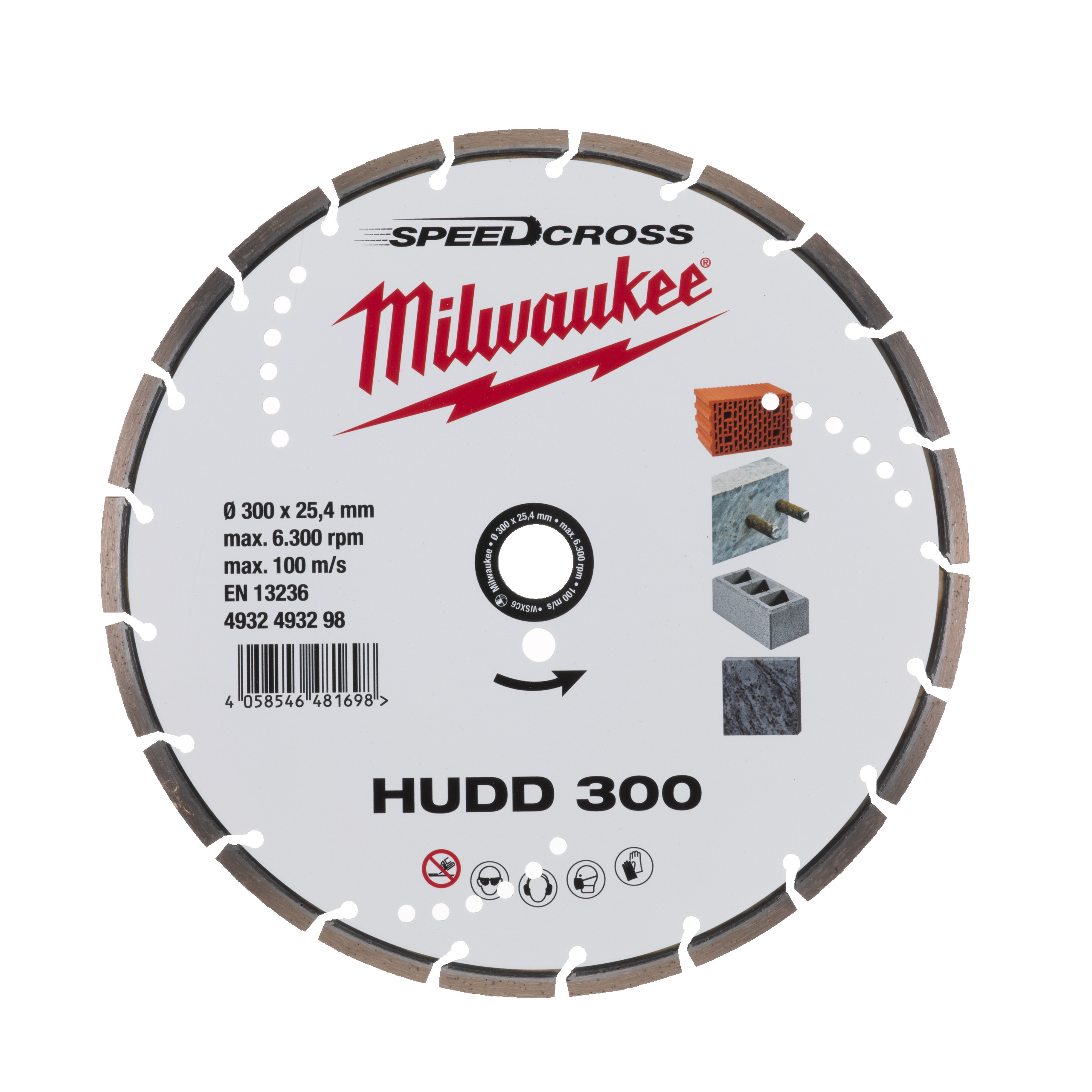 Speedcross HUDD HUDD 300 mm - 1 pc