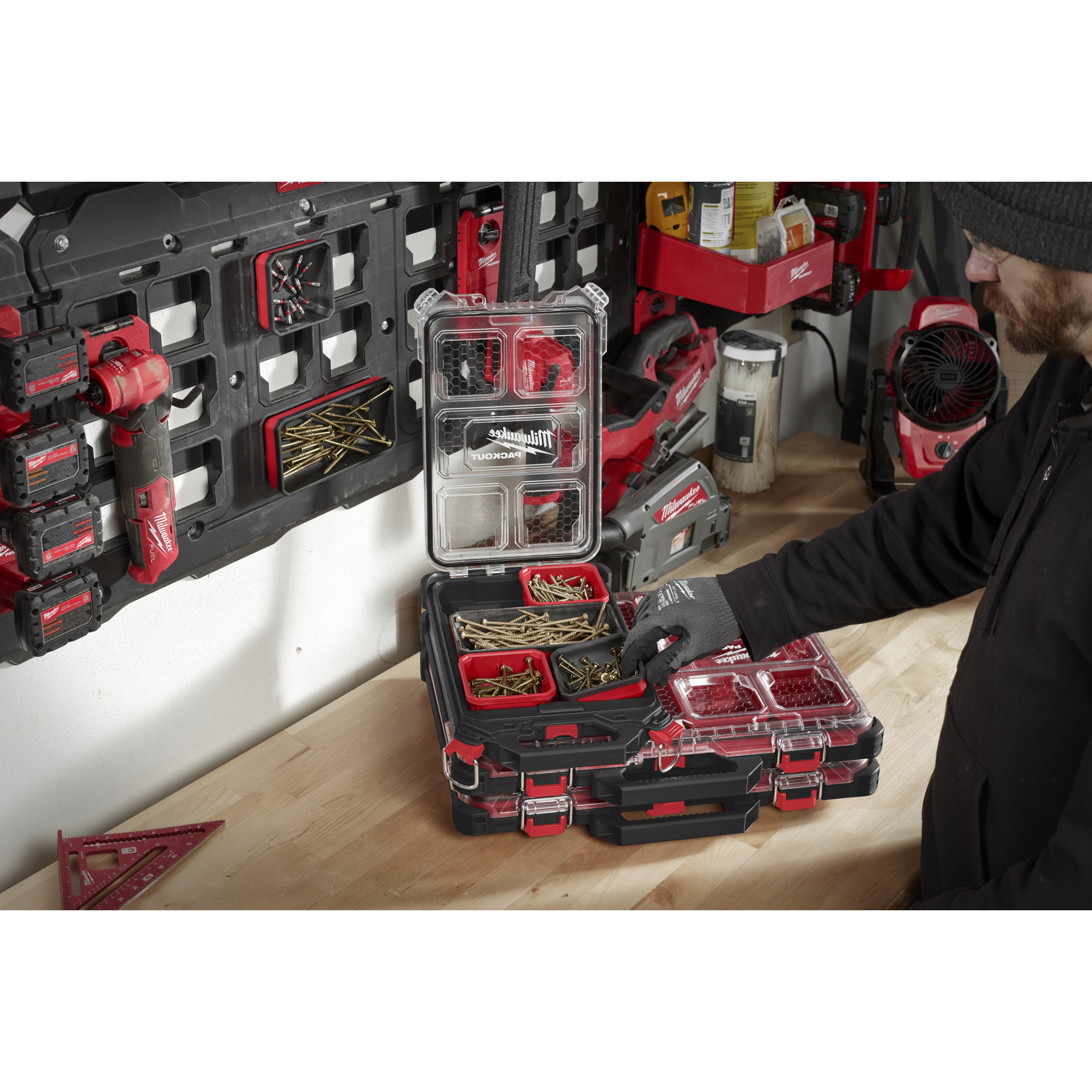 MILWAUKEE PACKOUT MAG 10X20CM säilytyskori - Milwaukee Packout - 4932493381 - 2