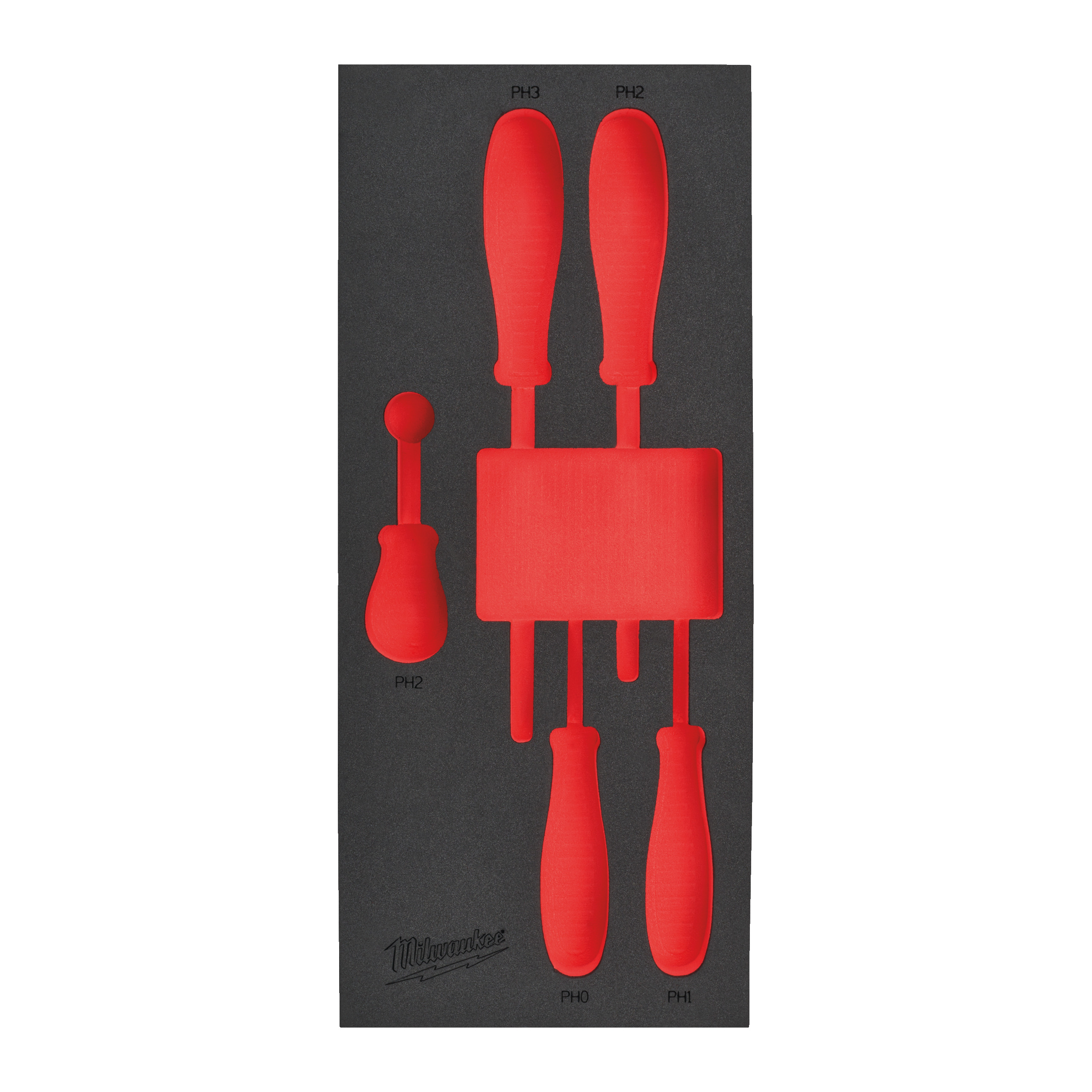 Empty 5 pc Screwdriver PH Set Foam Insert