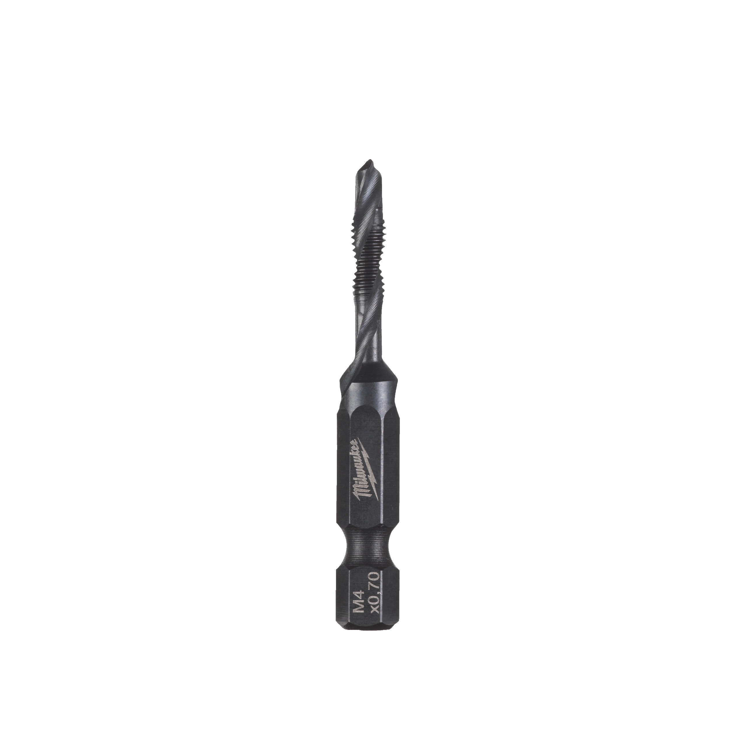 MILWAUKEE vrtací závitník se záhlubníkem 1/4" M4x52mm 4932498262