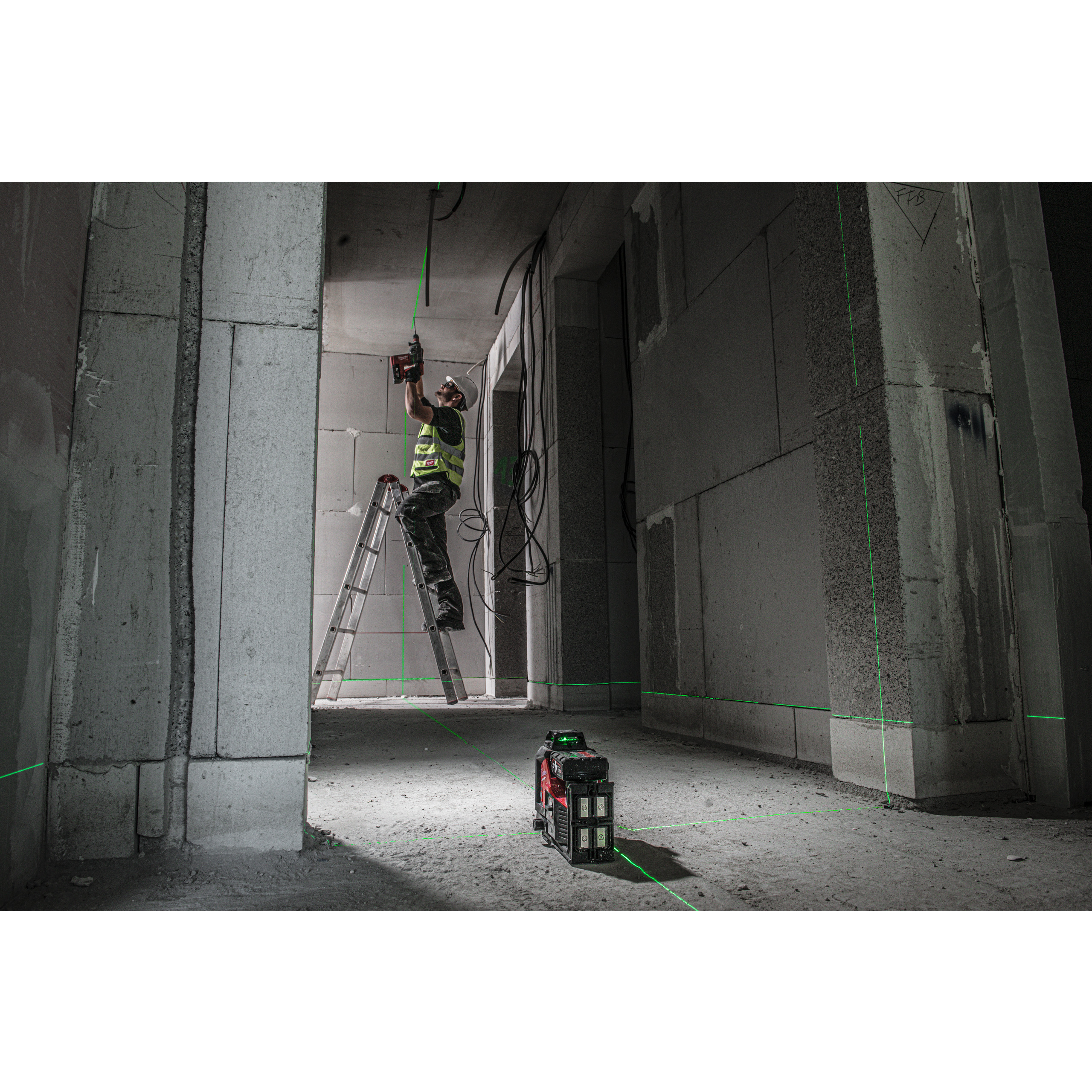 MILWAUKEE M12 3PL-401C ristilinjalaser - Milwaukee Mittalaitteet ja tunnistimet - 4933478102 - 8