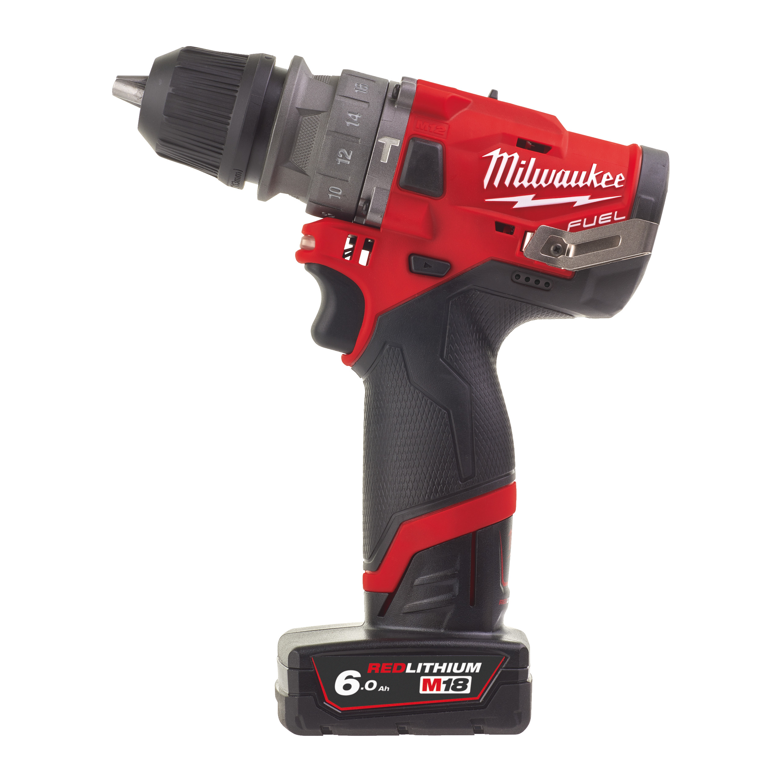 M12 FUEL™ sub compact percussion drill with removable chuck - M12 FPDXKIT-602X
