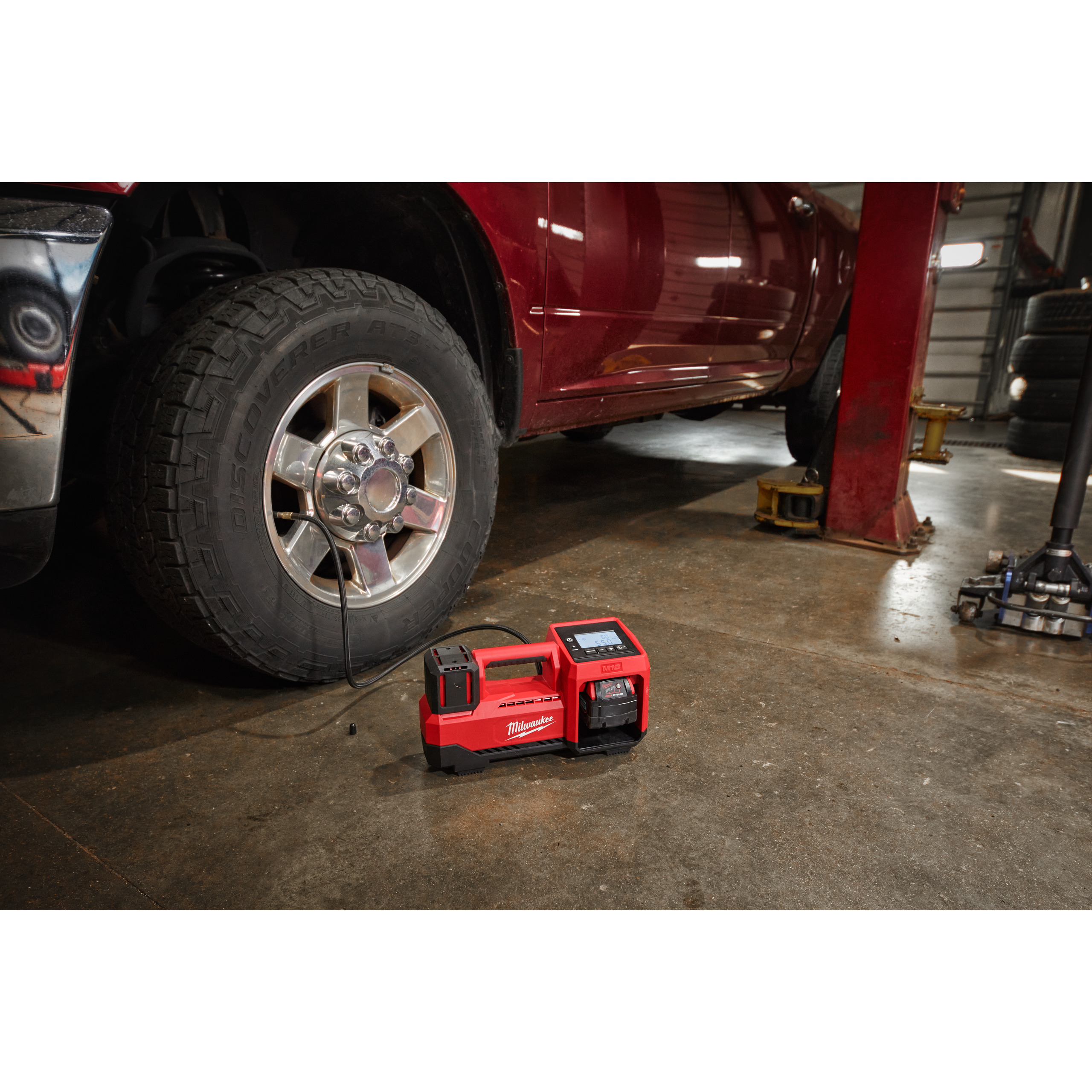 MILWAUKEE M18 BI-0 akkukompressori - Milwaukee Naulaimet ja kompressorit - 4933478706 - 8