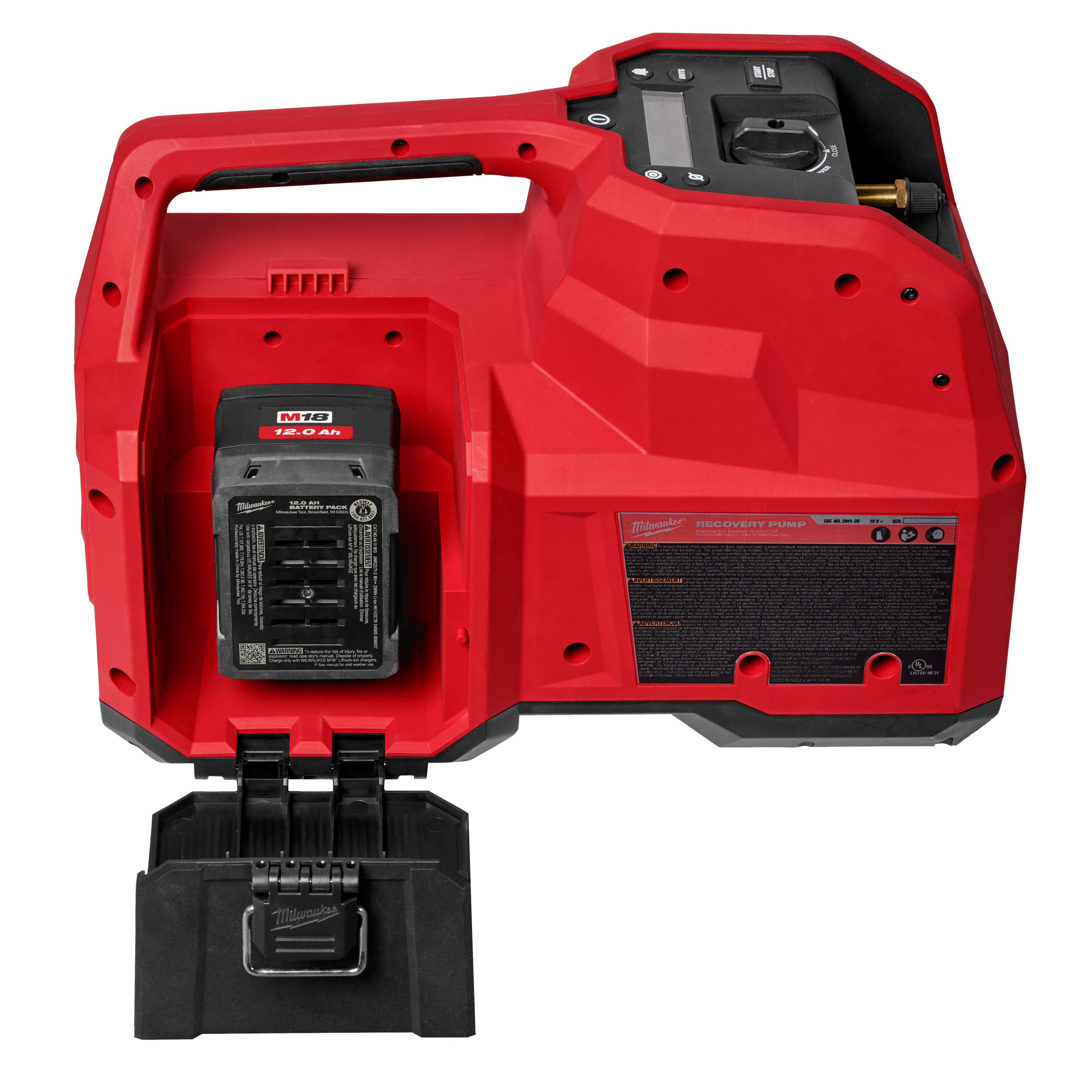 Milwaukee M18 BLRP-121 Bezuhlíkové rekuperační čerpadlo (1× 12,0 Ah)