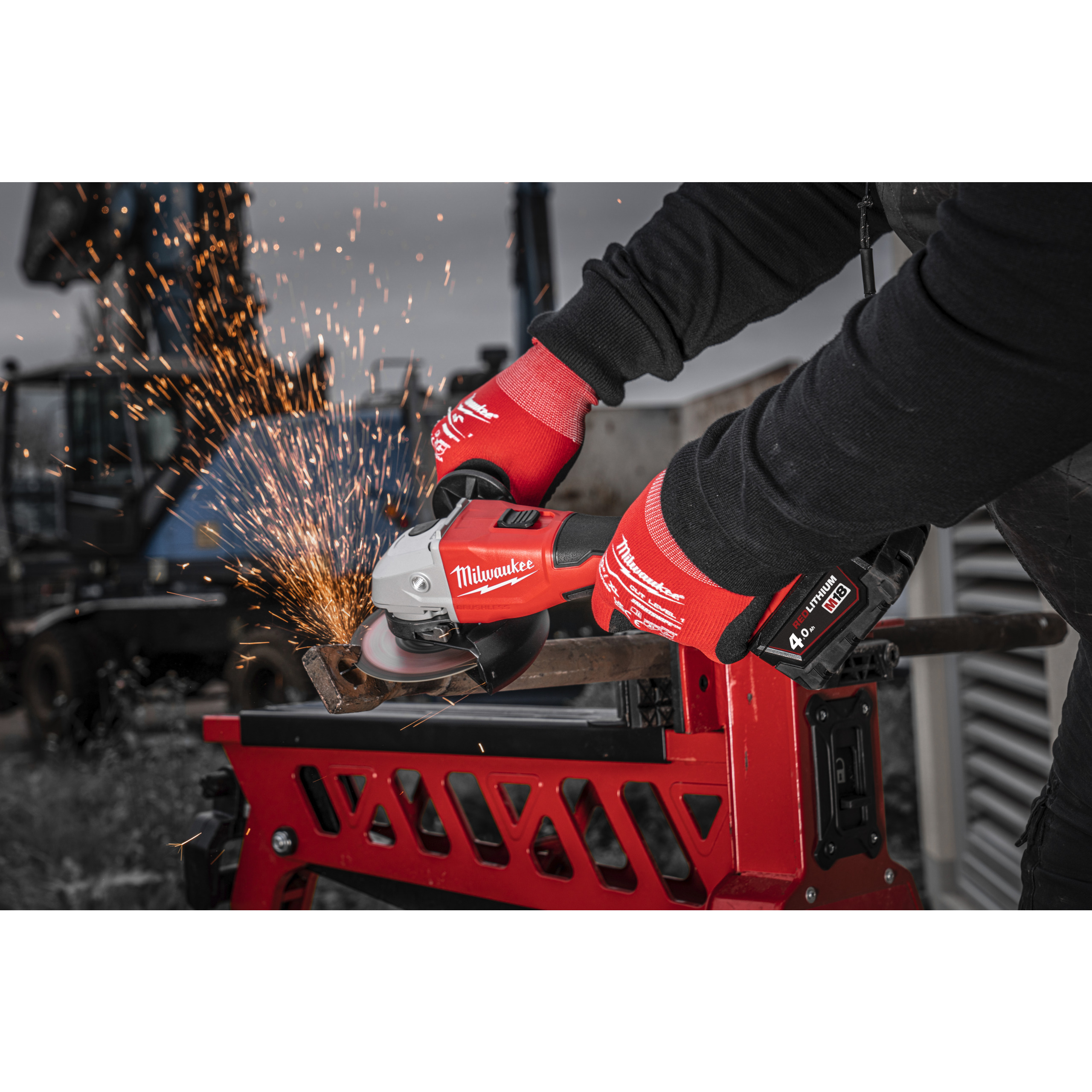MILWAUKEE M18 BLSAG125X-0 kulmahiomakone - Milwaukee Metallintyöstökoneet - 4933492643 - 2