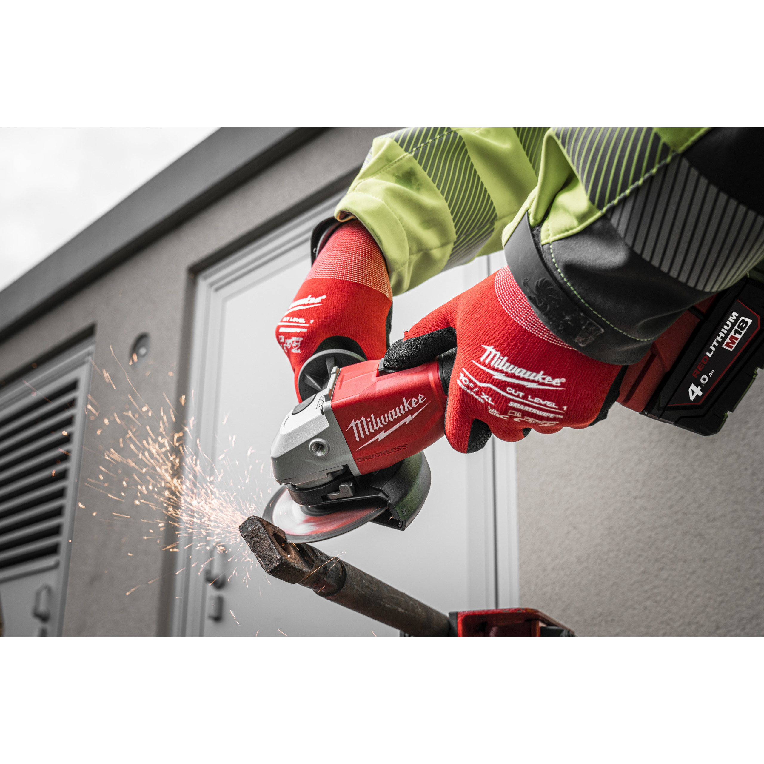 MILWAUKEE M18 BLSAG125X-0 kulmahiomakone - Milwaukee Metallintyöstökoneet - 4933492643 - 4