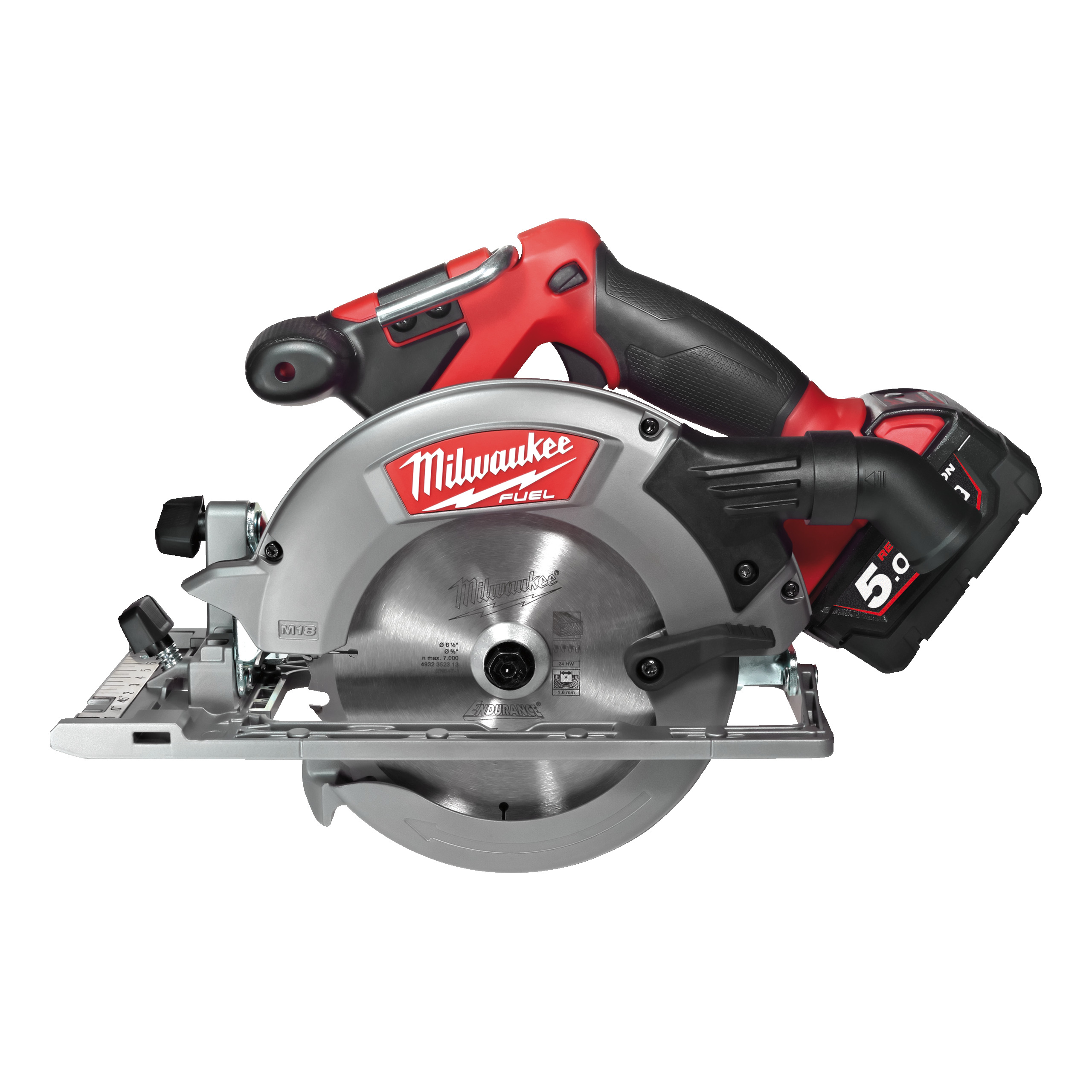 M18 FUEL™ 55 mm circular saw for wood and plastics M18 CCS55-502C