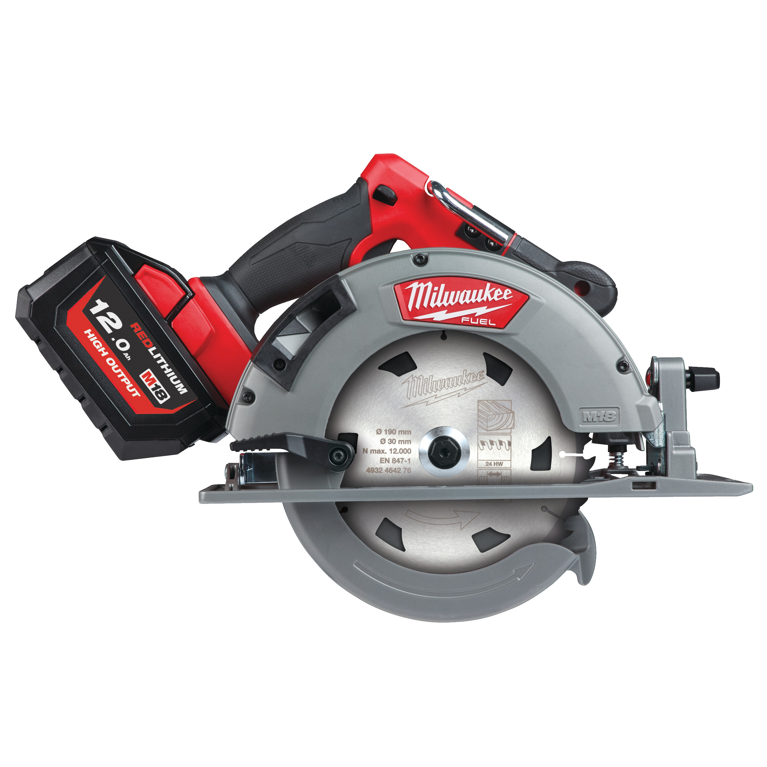 M18 FUEL™ 66 mm circular saw for wood and plastics M18 FCS66-121C