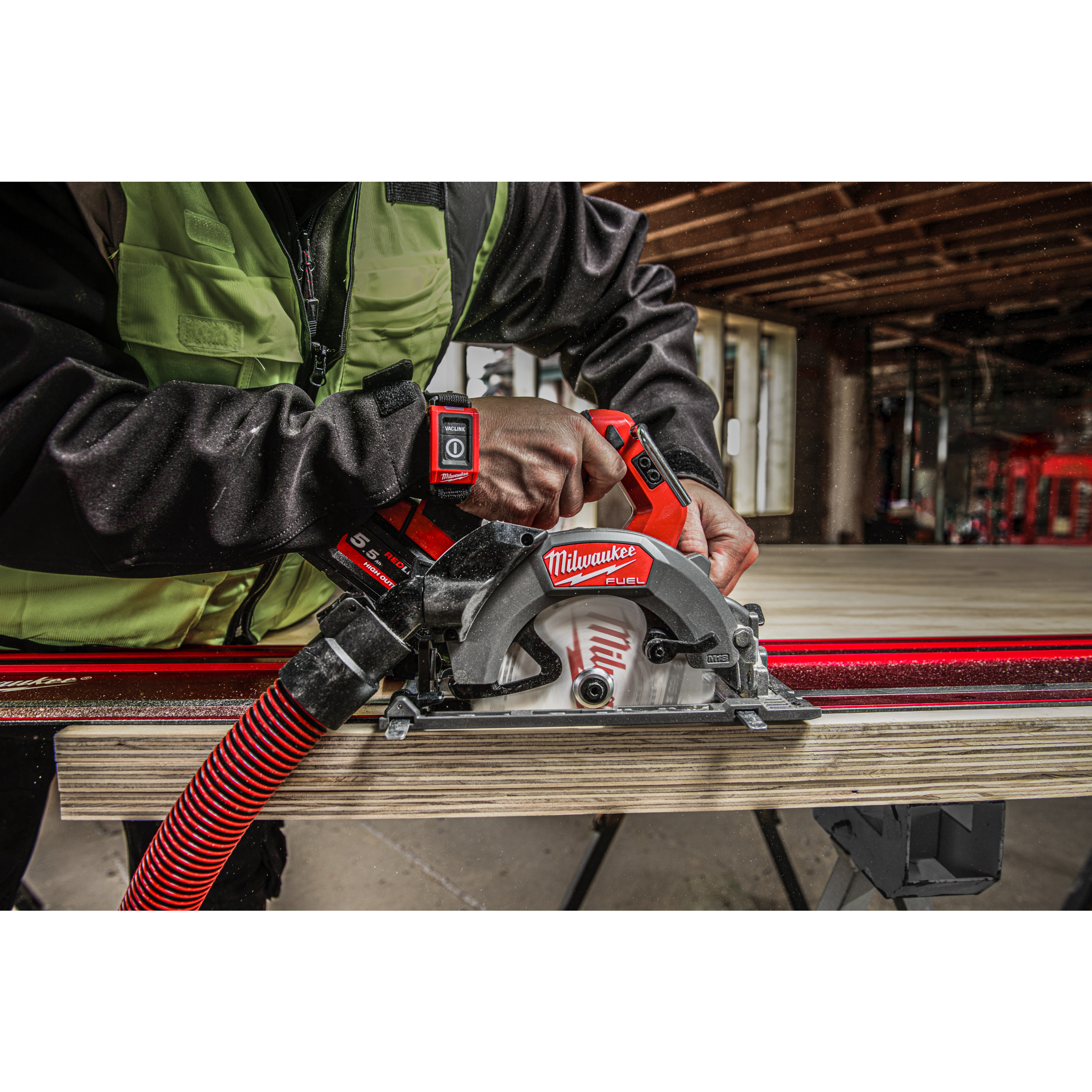 Milwaukee M18 FCSDC165-0C Okružní pila s hlubokým řezem 165 mm – Možnost lišty
