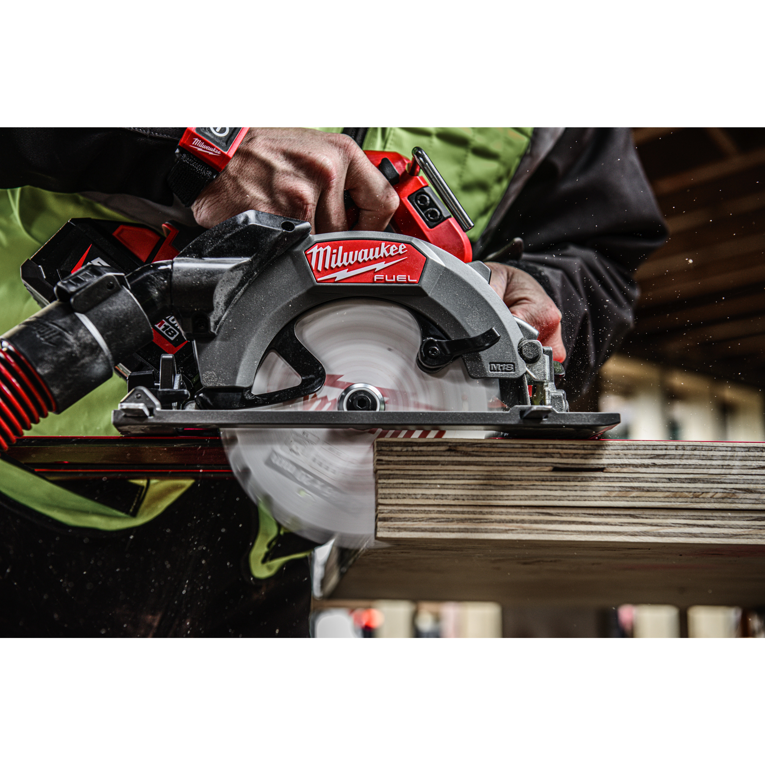 Milwaukee M18 FCSDC165-0C Okružní pila s hlubokým řezem 165 mm – Možnost lišty