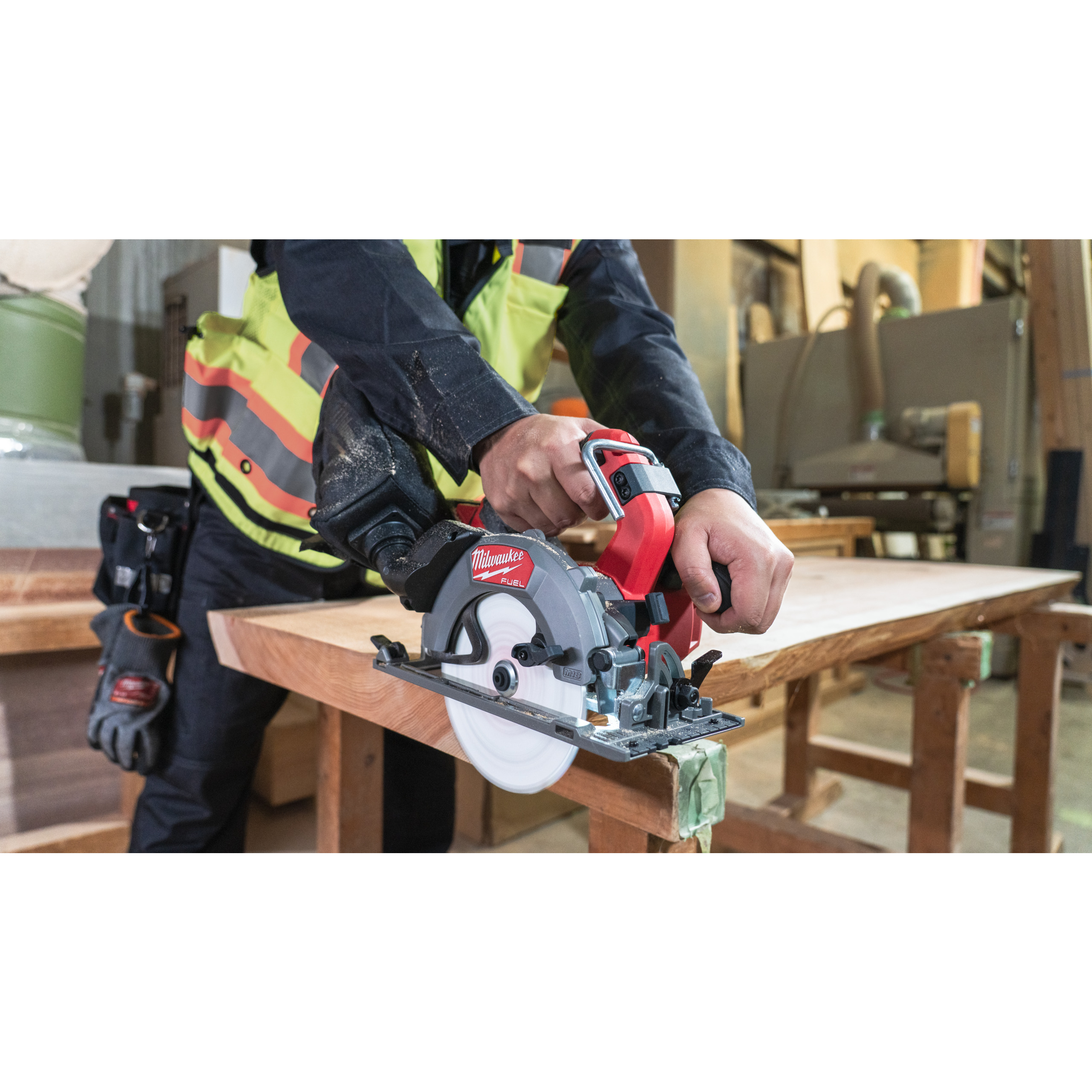 Milwaukee M18 FCSDC165-0C Okružní pila s hlubokým řezem 165 mm – Možnost lišty