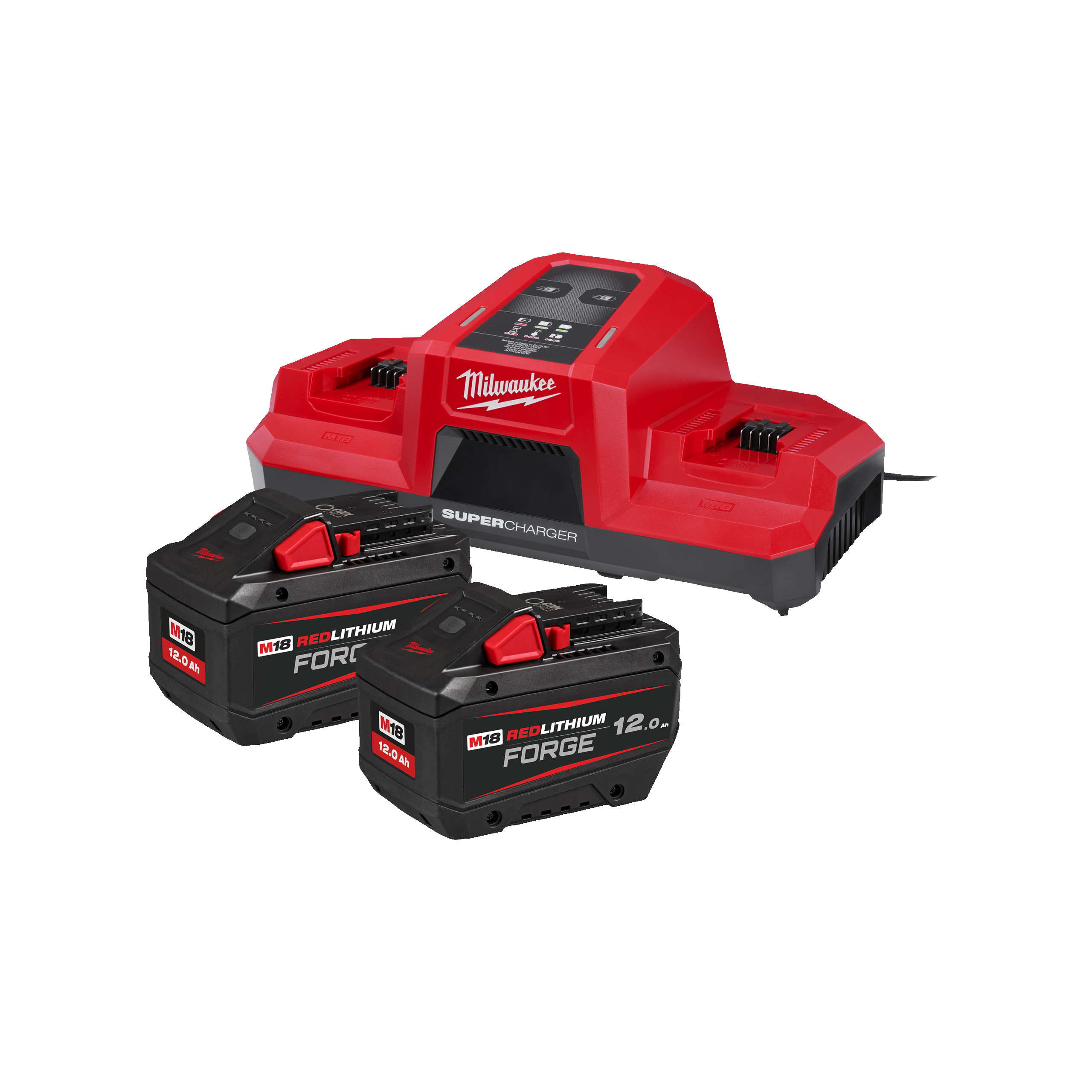 M18™ FORGE™ batteries and charger kit - M18 FORGENRG-122DBSC