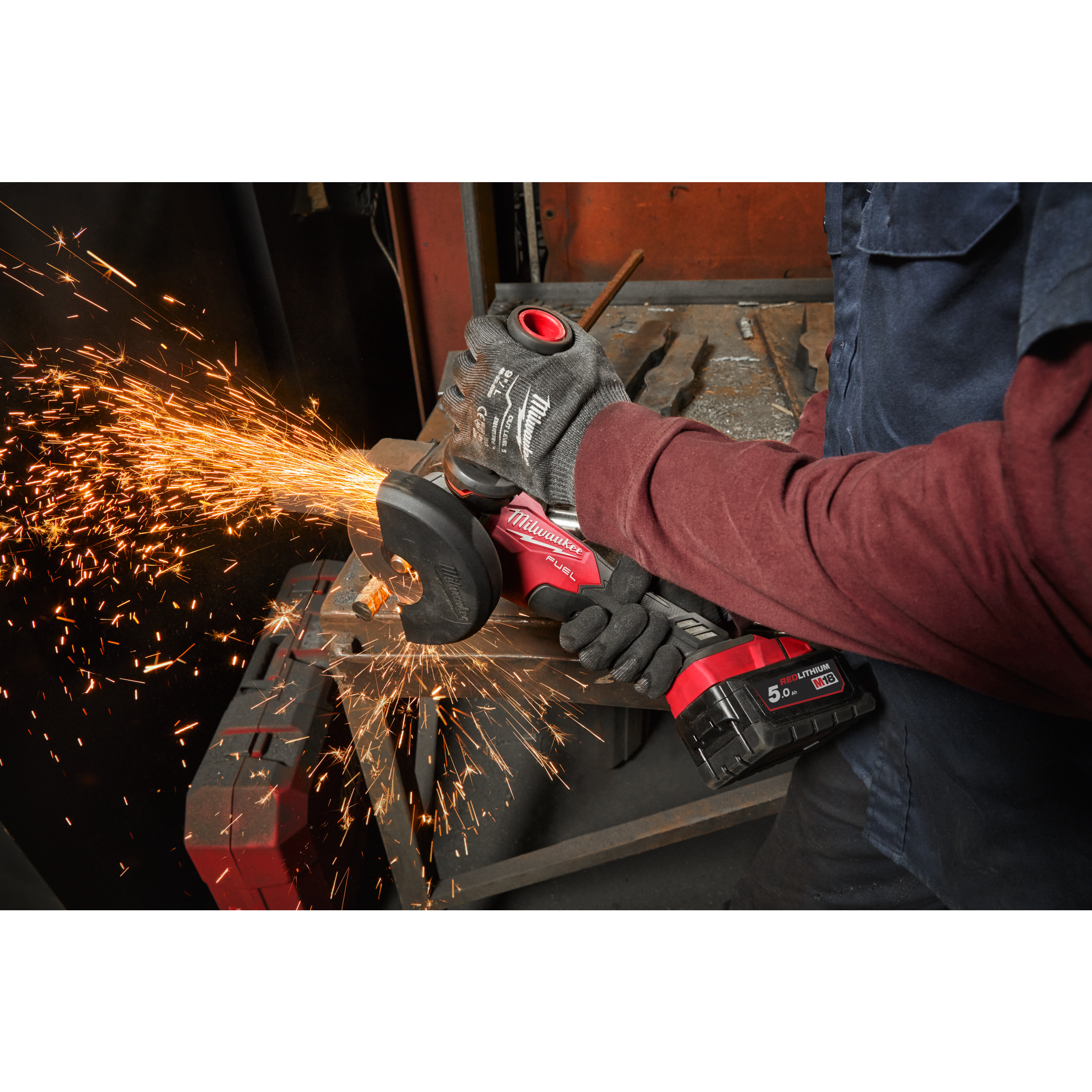 MILWAUKEE M18 FSAG125X-0 kulmahiomakone - Milwaukee Metallintyöstökoneet - 4933478701 - 3